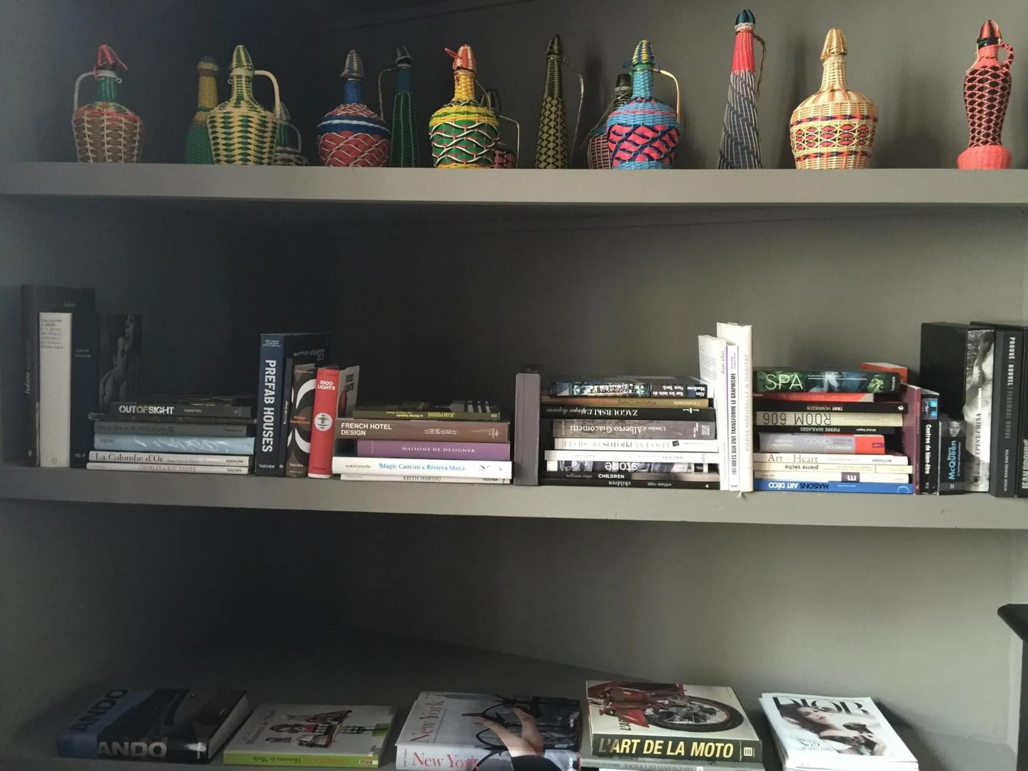 Library in La Villa 1901