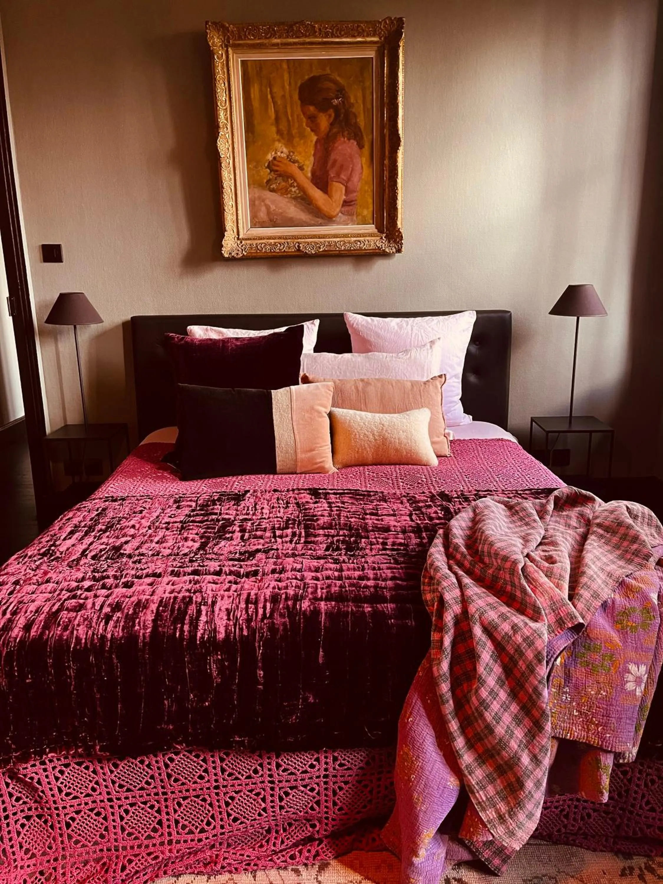 Bed in La Villa 1901