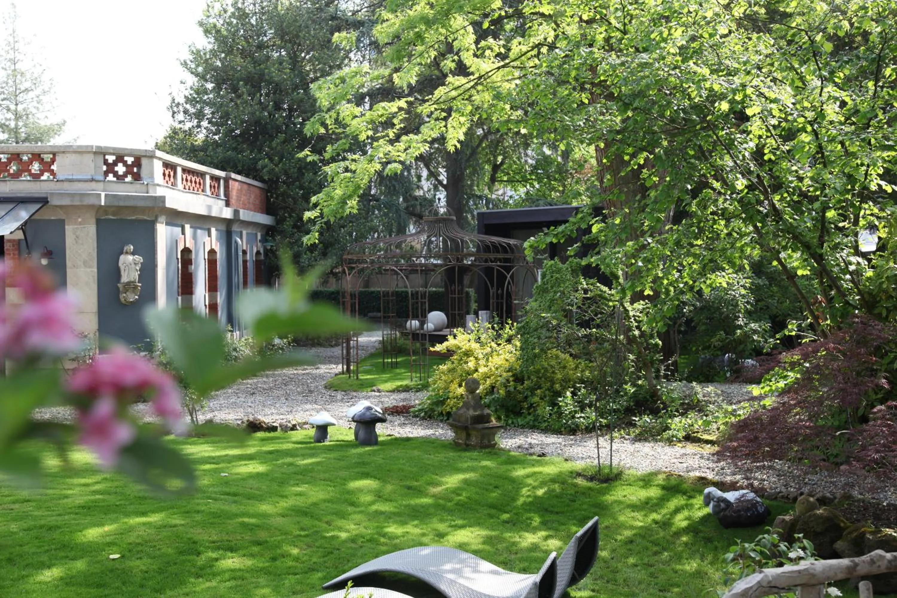 Garden in La Villa 1901