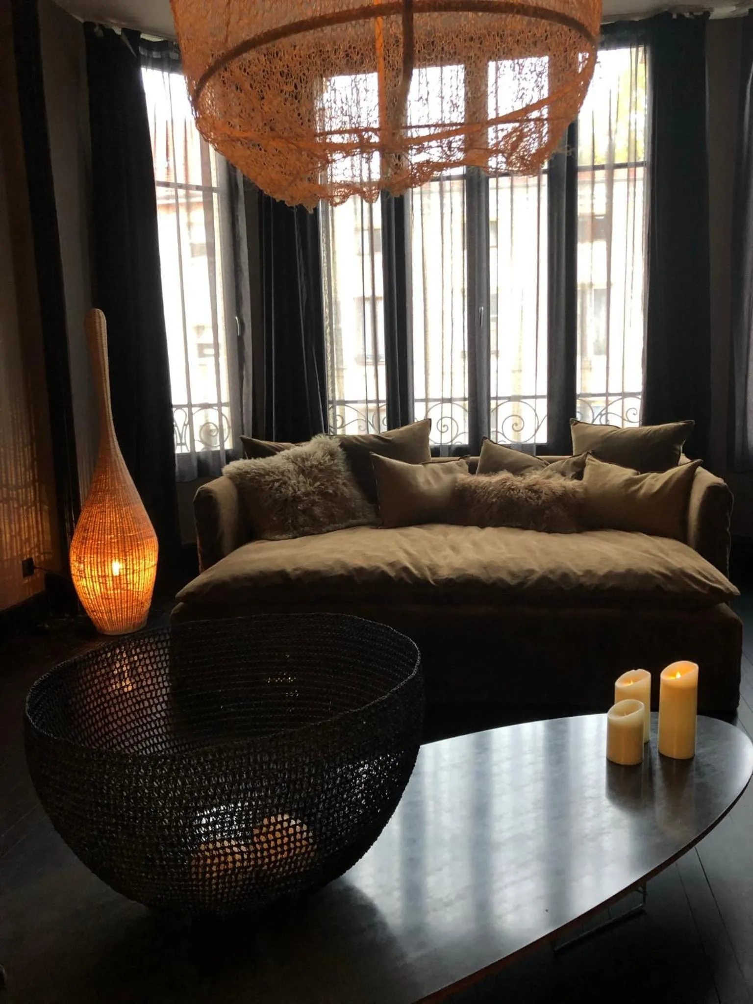 Living room in La Villa 1901