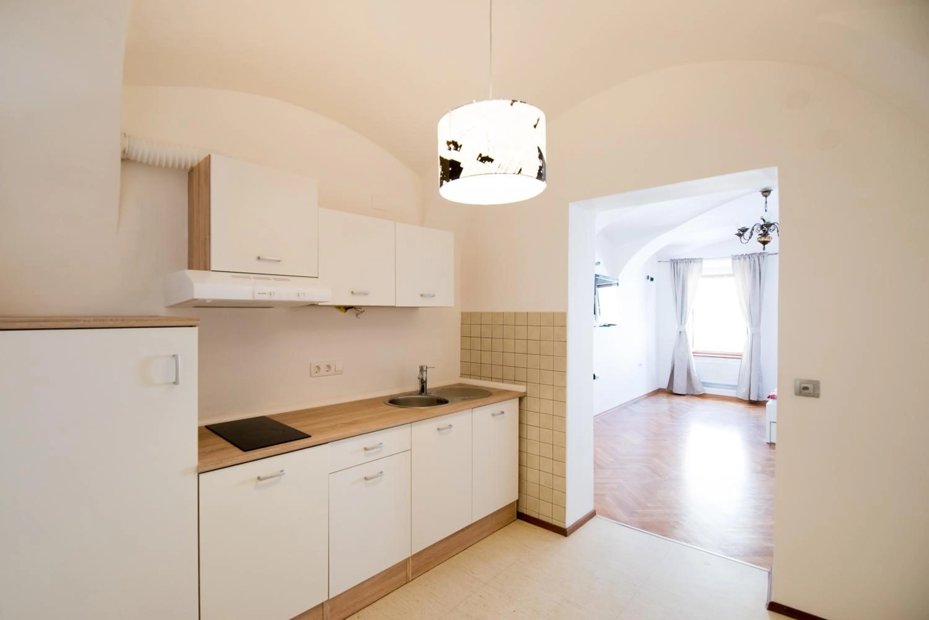 Kitchen or kitchenette in Guesthouse Stari Mayr