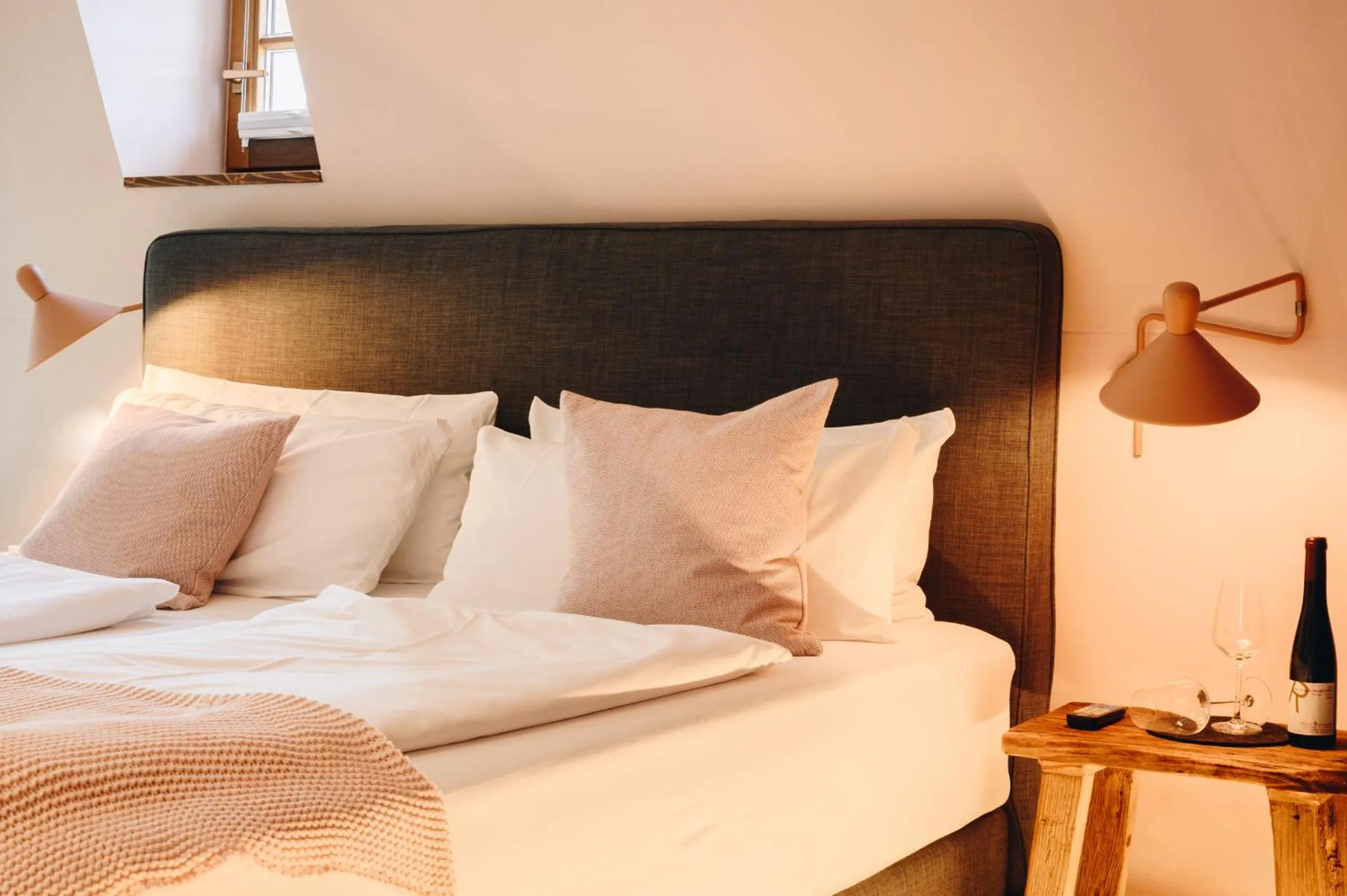 Bed in Boutiquehotel Kloster Pfalzel