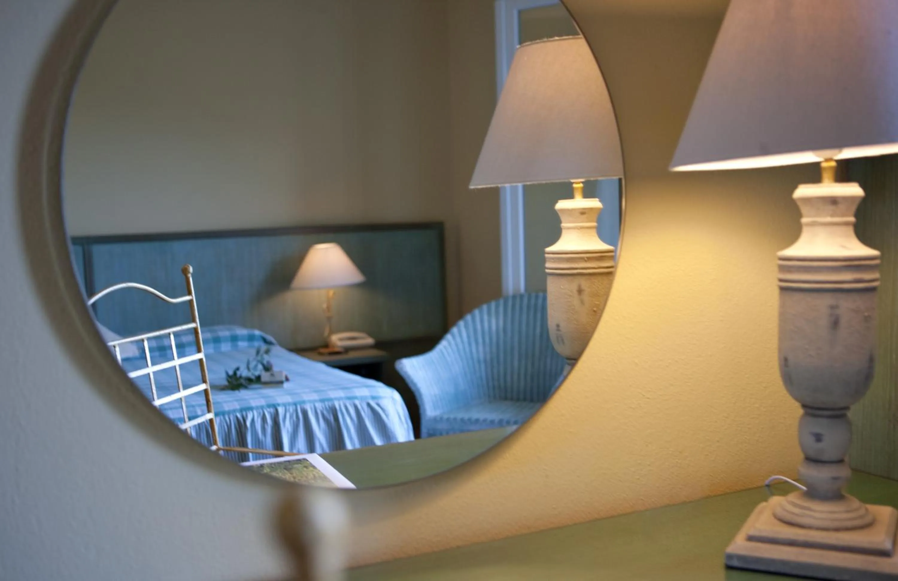 Decorative detail, Bed in Hotel Gallo Nero