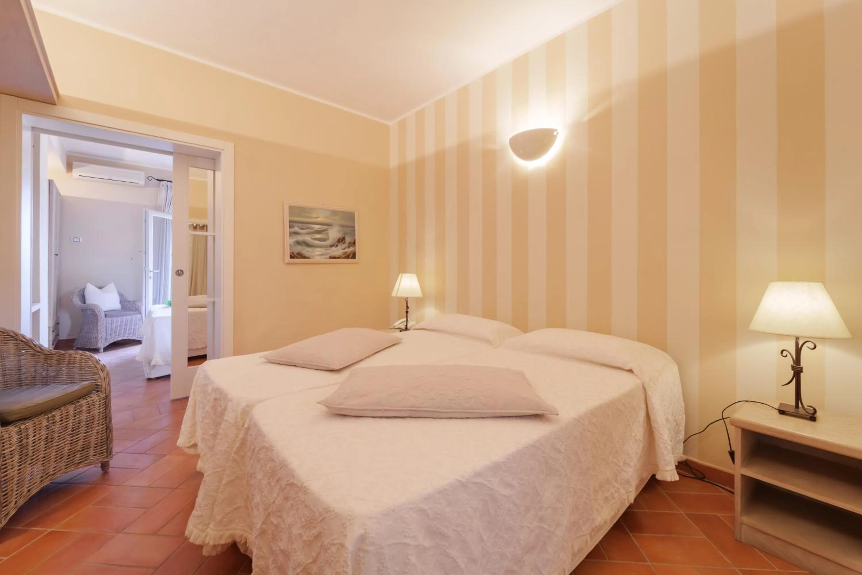 Bed in Hotel Gallo Nero