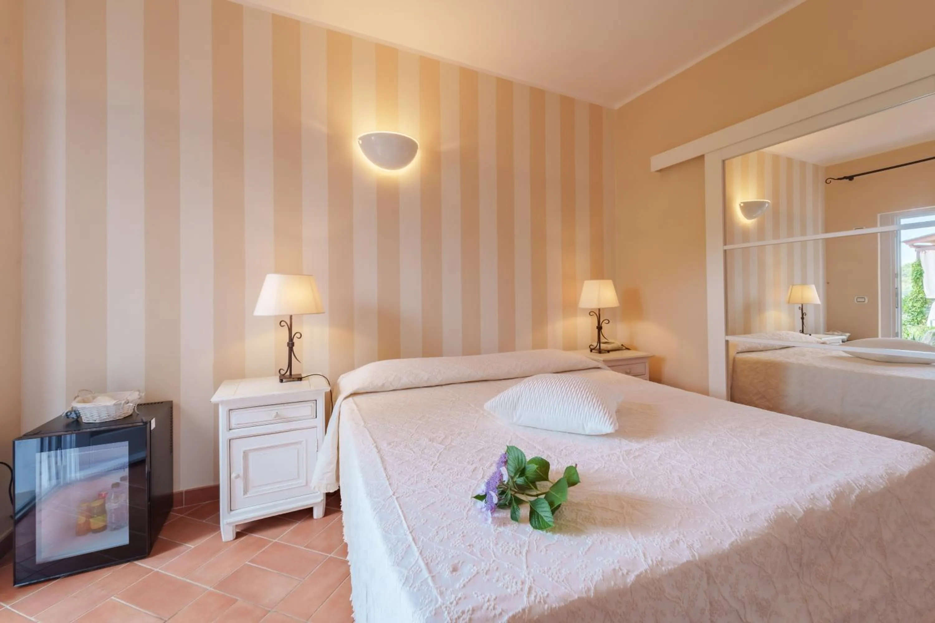 Bed in Hotel Gallo Nero