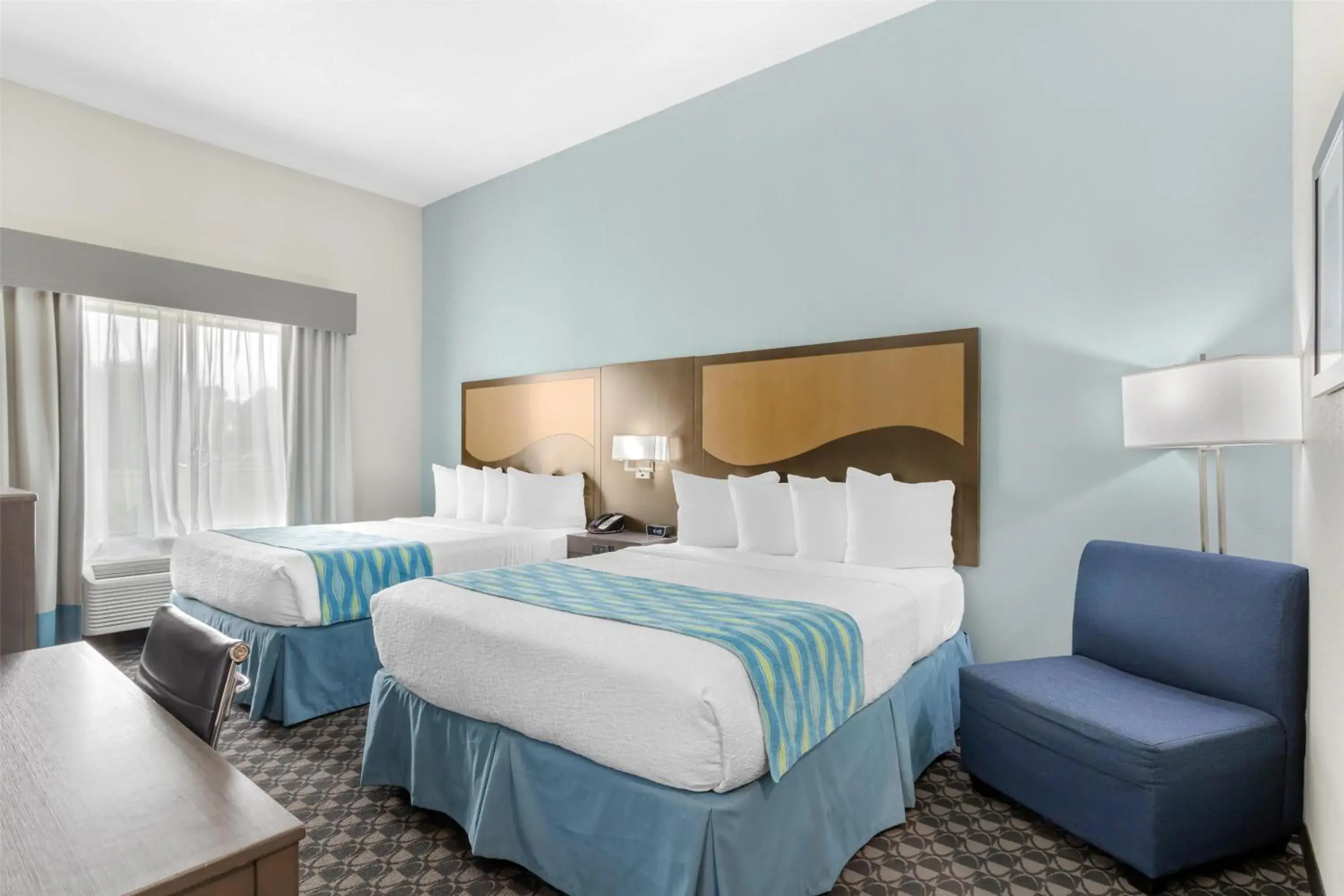 Queen Room with Two Queen Beds and Roll-In Shower - Disability Access in Best Western Plus Waller Hotel Queen Room with Two Queen Beds and Roll-In Shower - Disability Access in Best Western Plus Waller Hotel