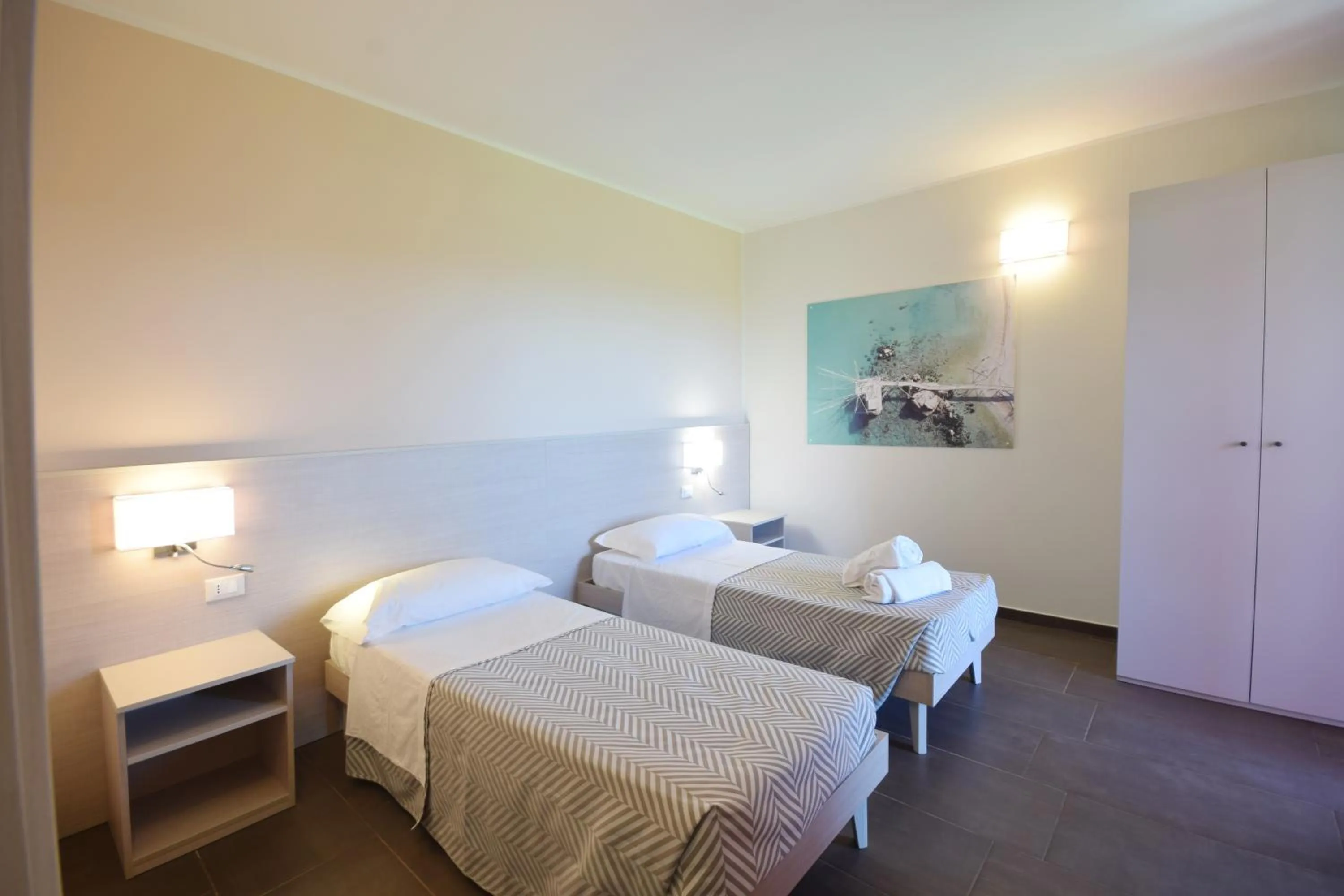 Bed in Hotel La Siesta