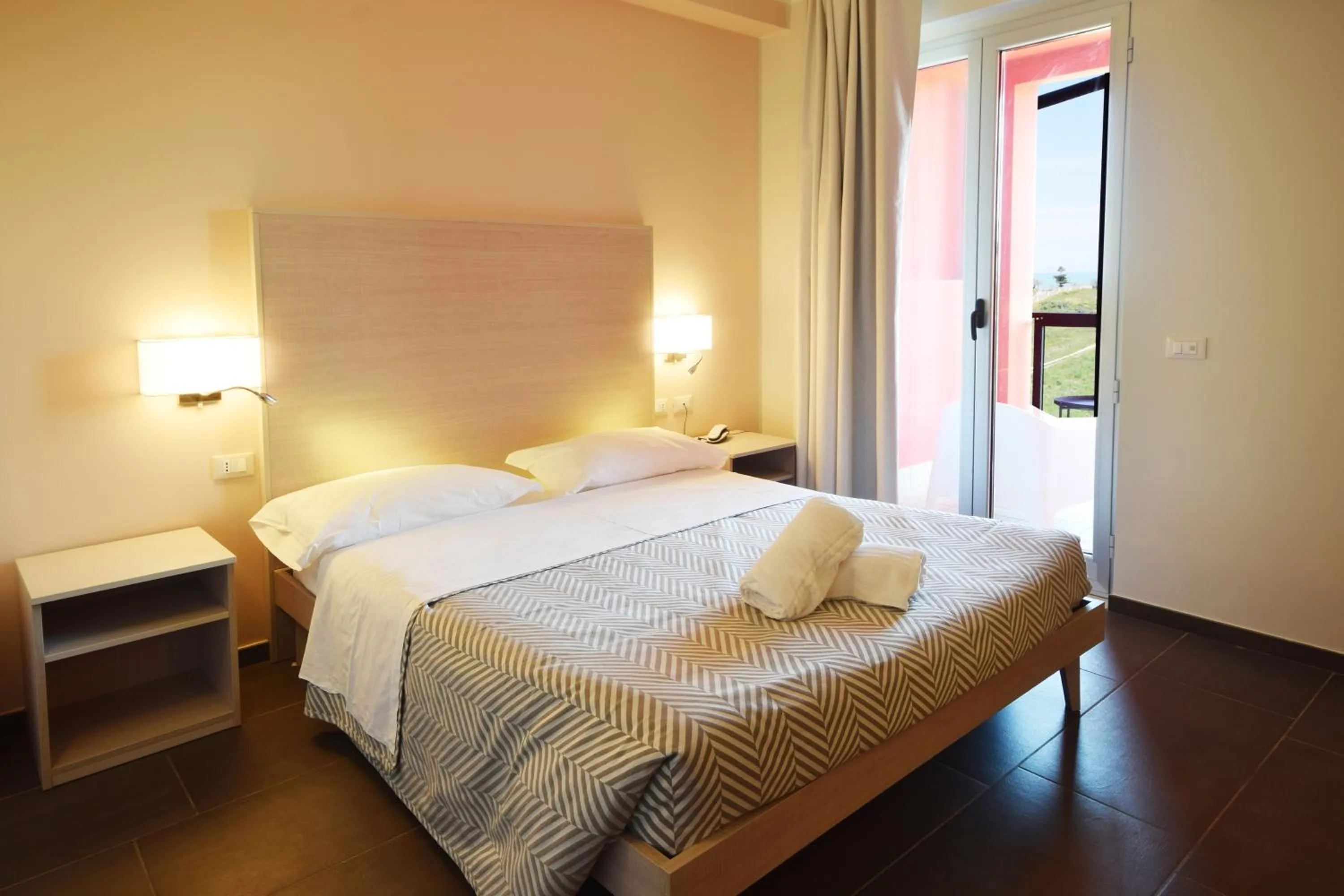 Bed in Hotel La Siesta