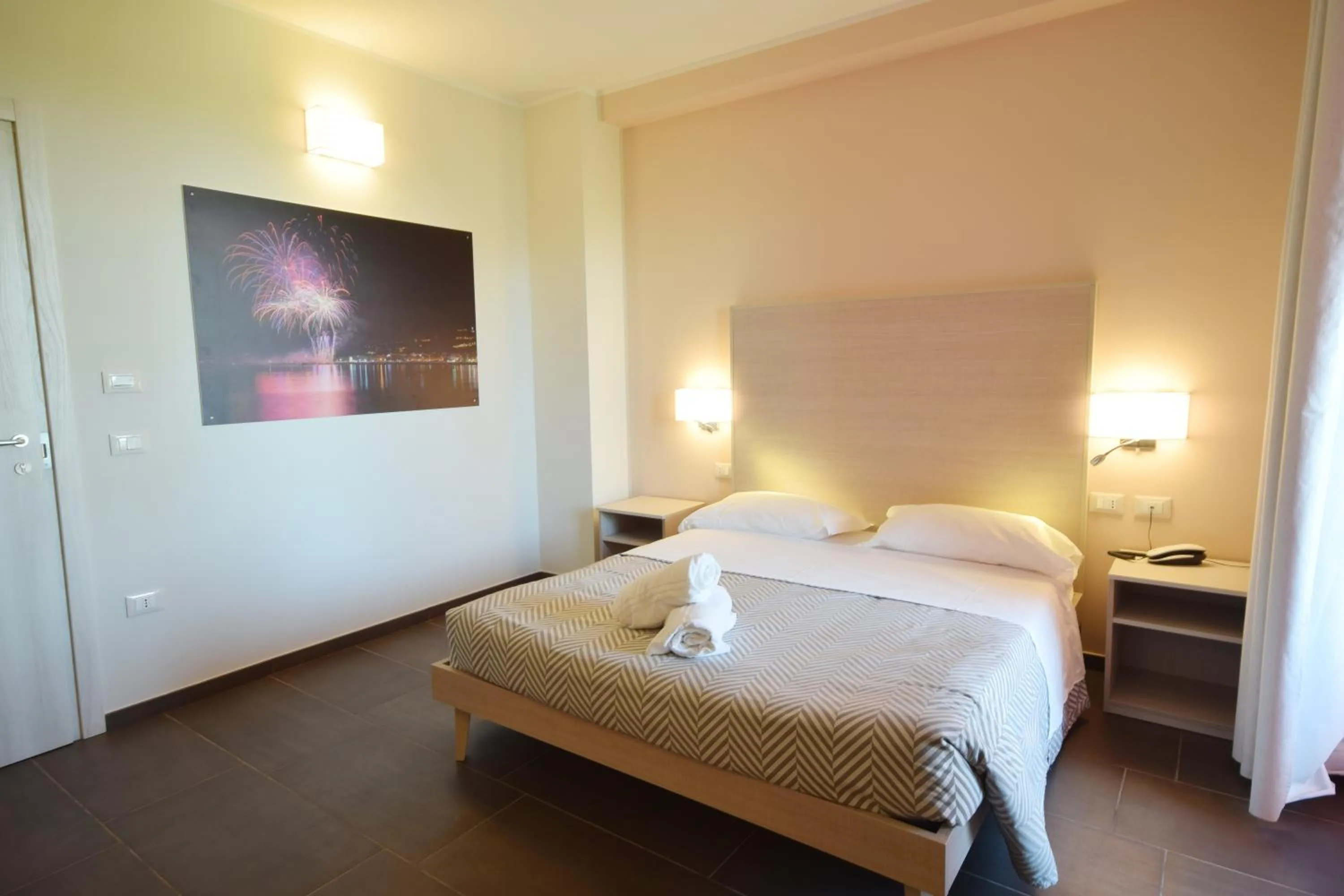 Bed in Hotel La Siesta