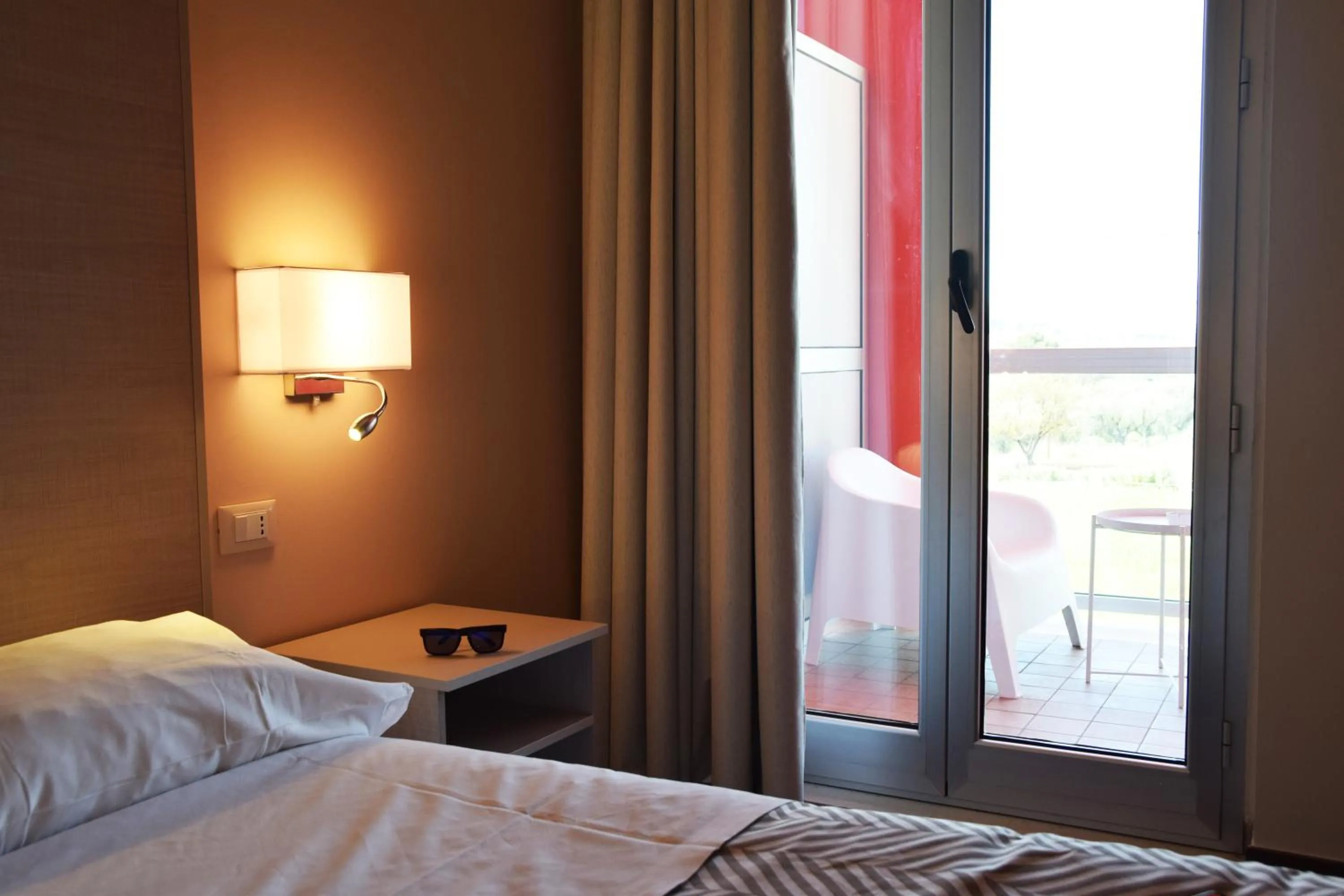 Bed in Hotel La Siesta