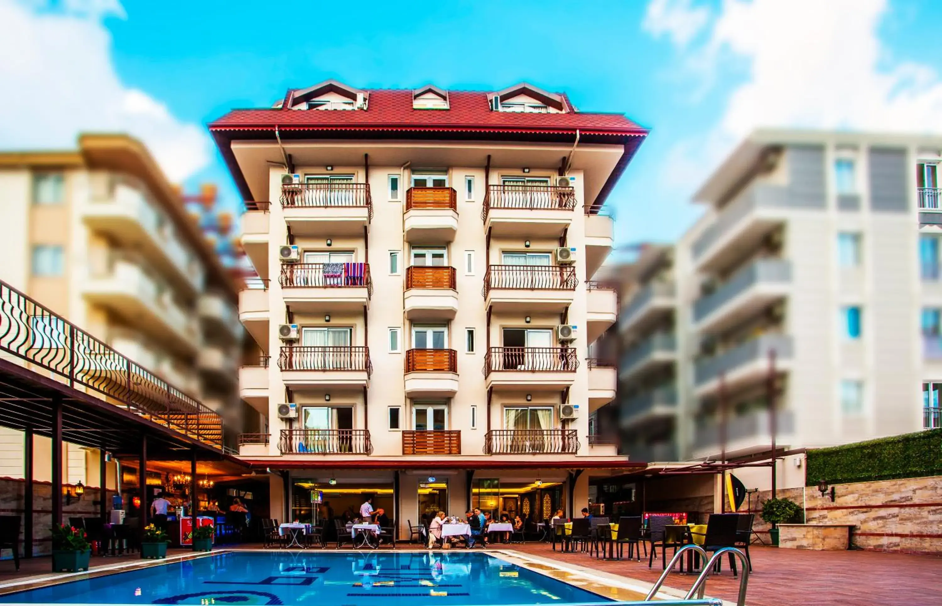 Facade/entrance, Property Building in Oba Time Hotel