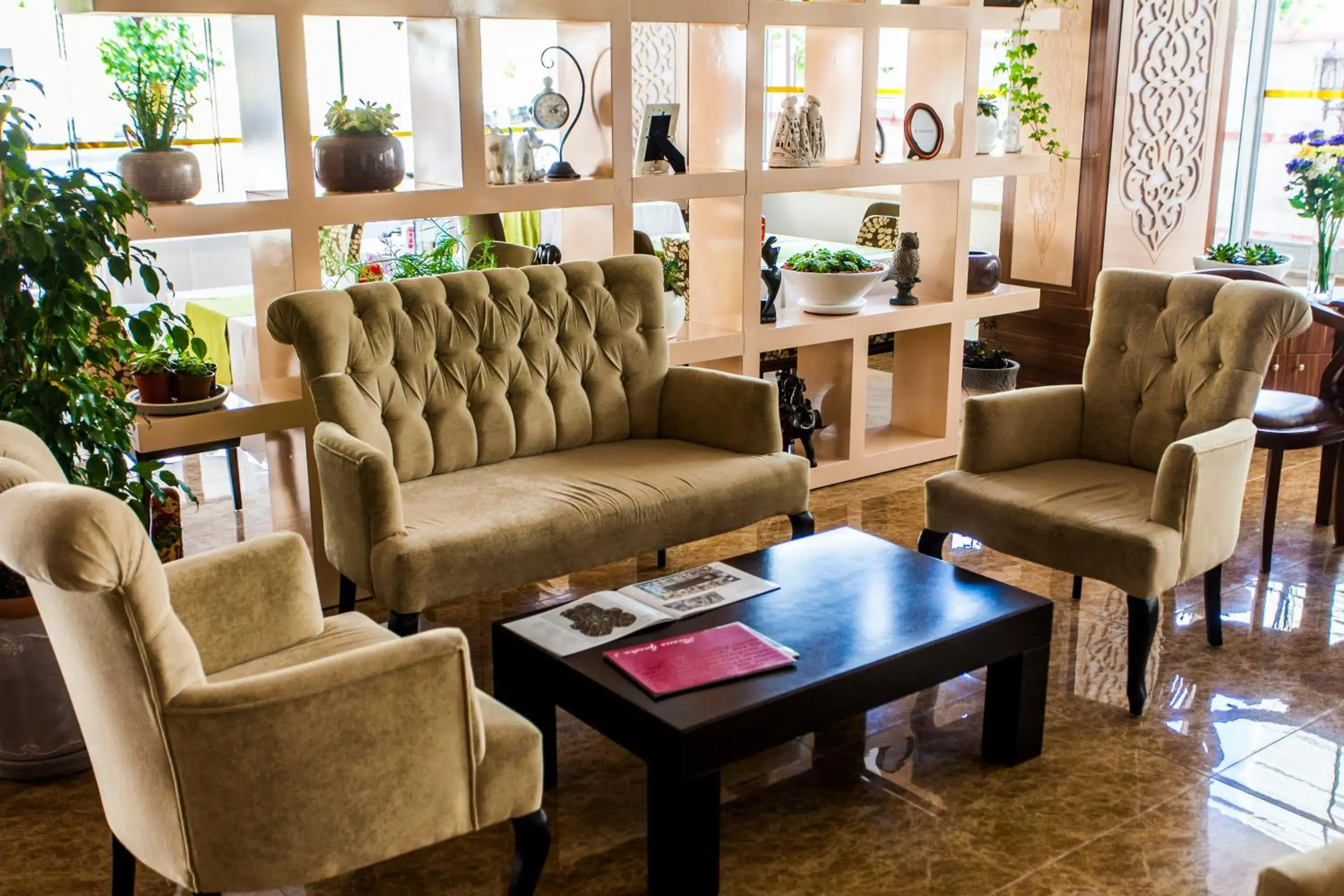 Lobby or reception, Seating Area in Oba Time Hotel