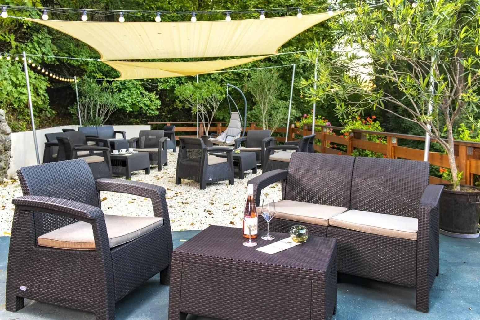 Garden in Patak Park Hotel Visegrád