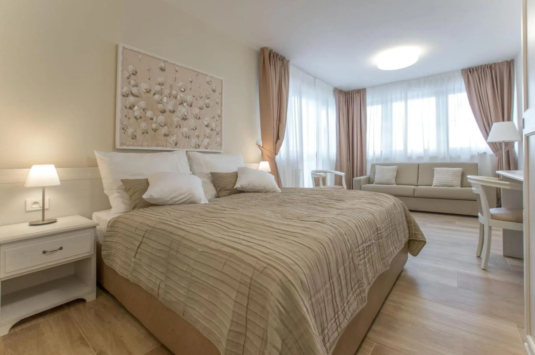 Bed in Hotel SLUNEČNÁ LOUKA