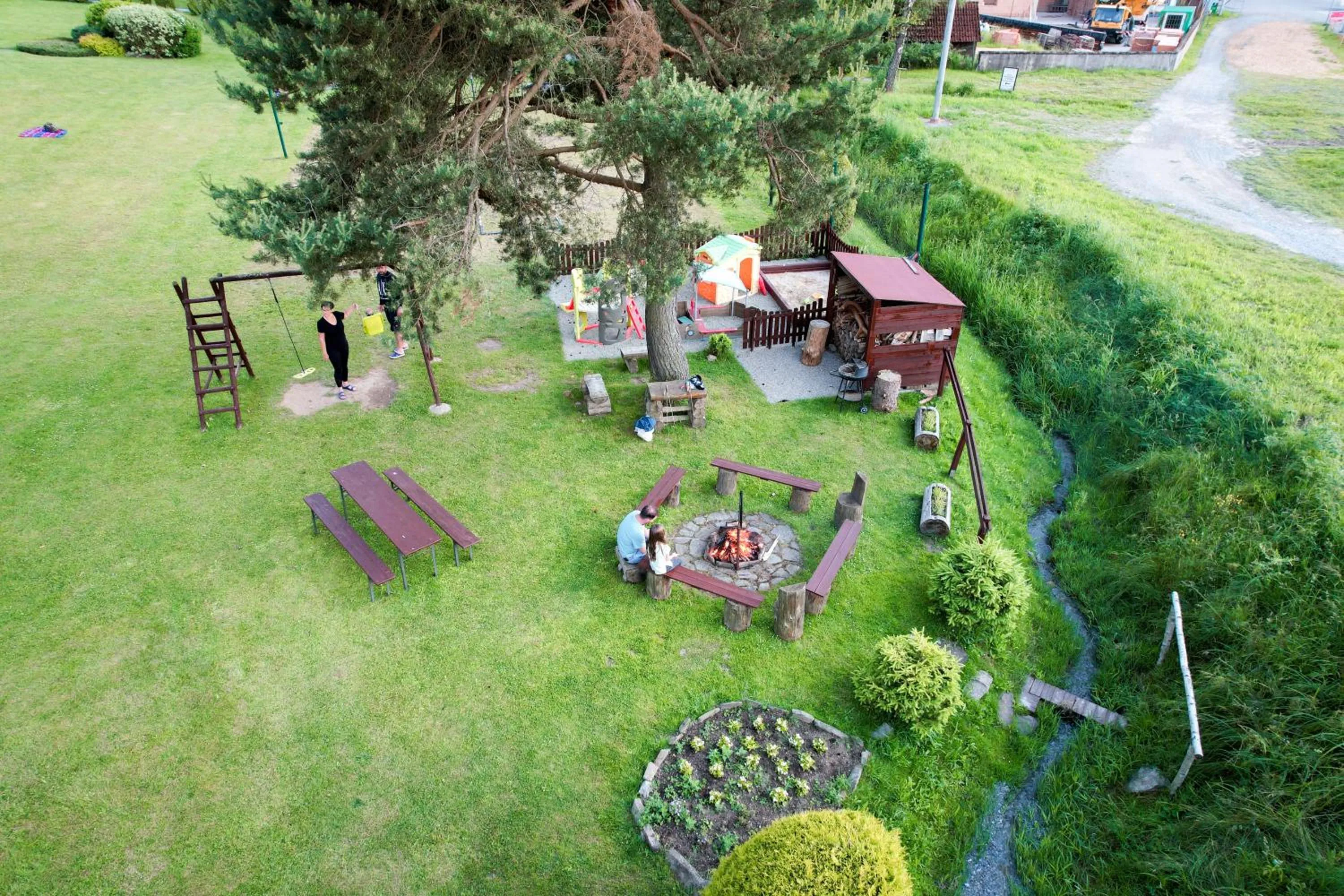 Garden in Hotel SLUNEČNÁ LOUKA