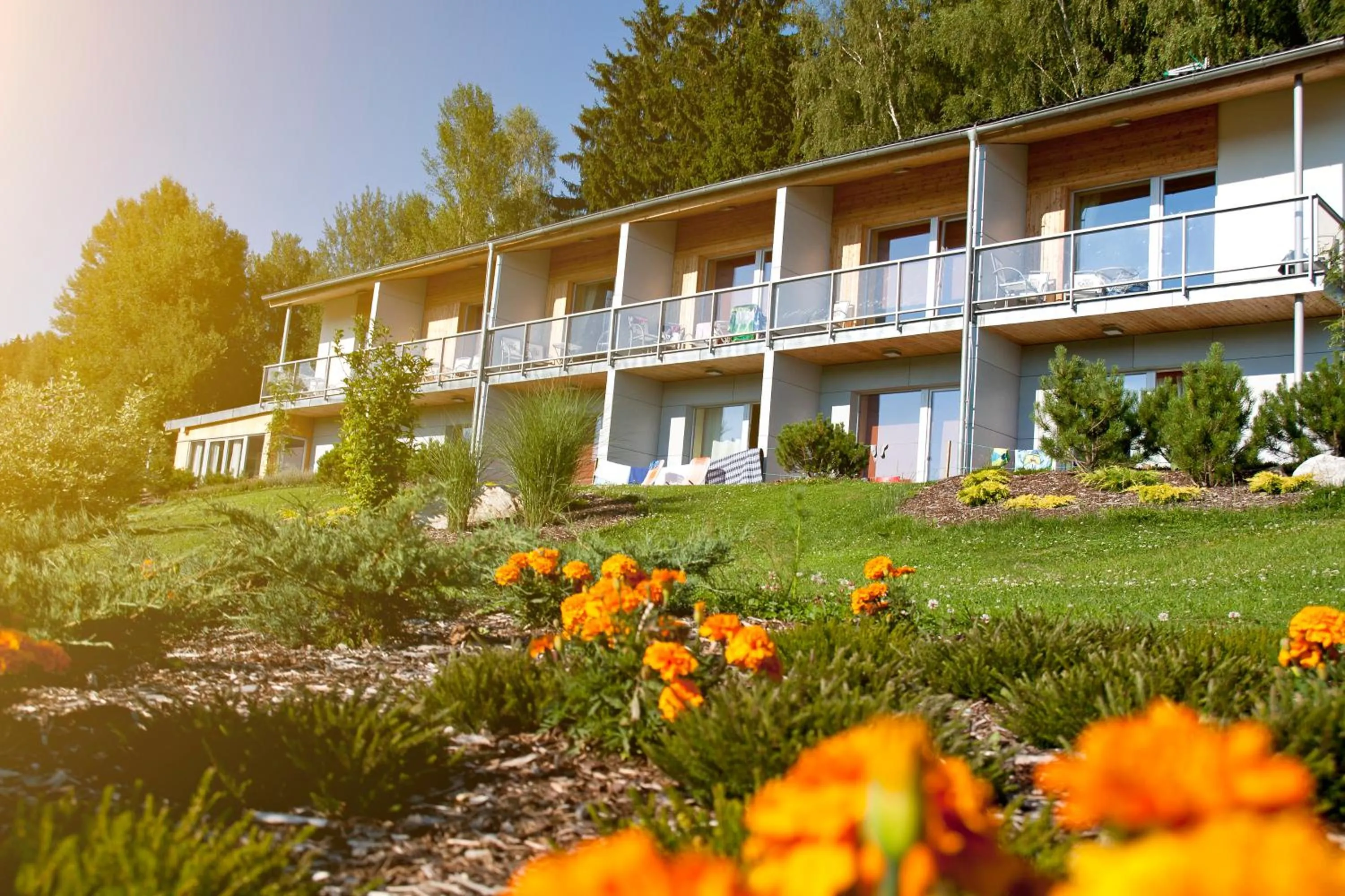 Garden in Hotel SLUNEČNÁ LOUKA