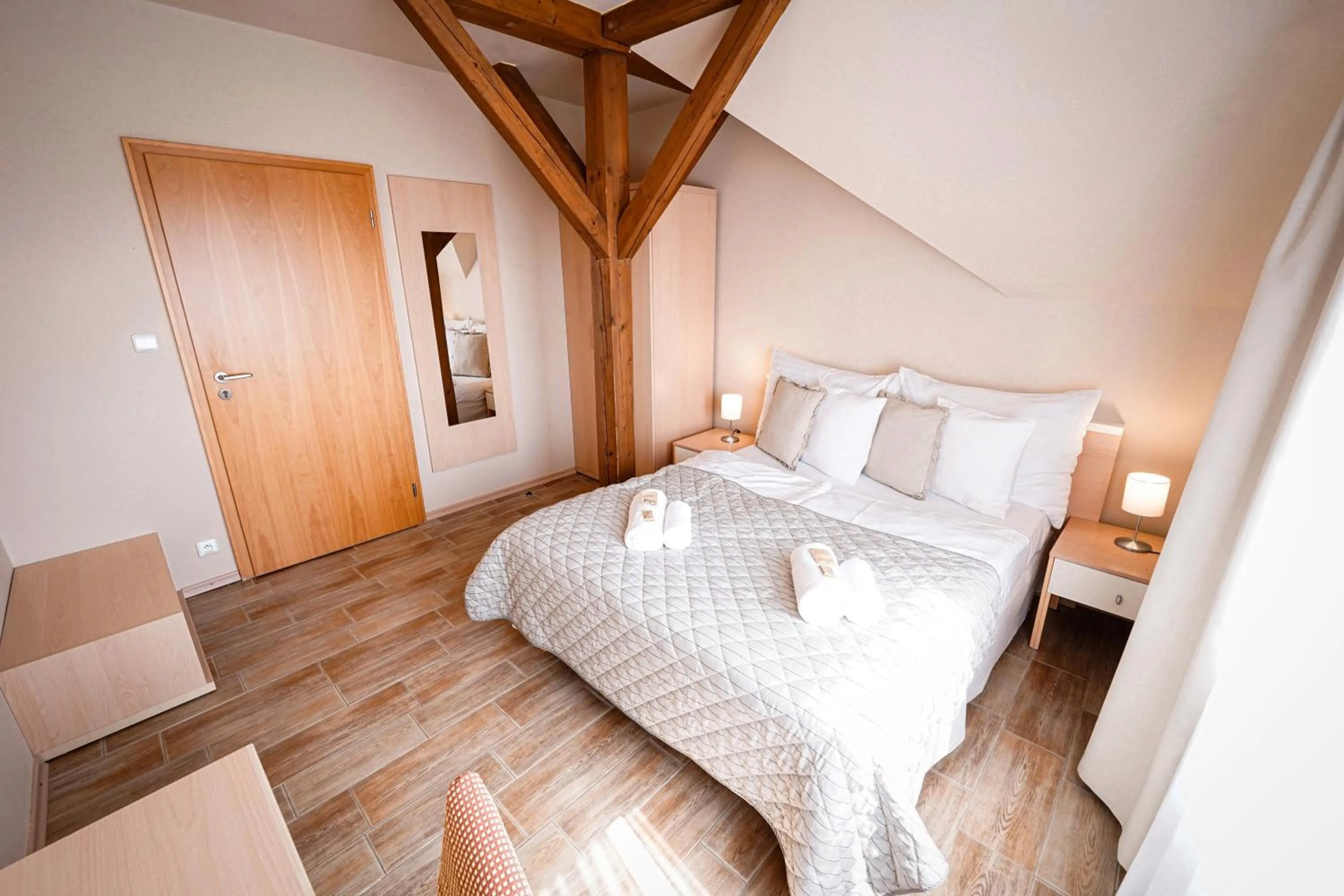 Bedroom, Bed in Hotel SLUNEČNÁ LOUKA