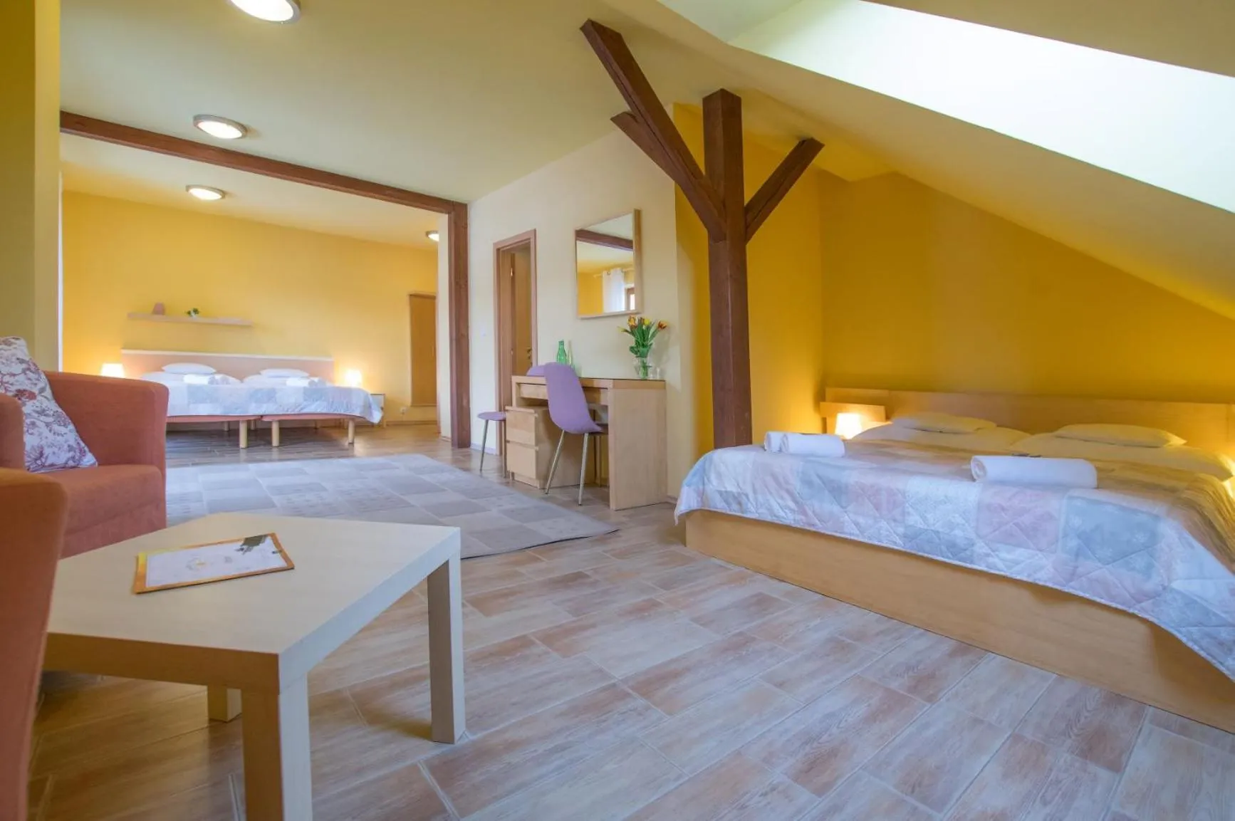 Photo of the whole room, Bed in Hotel SLUNEČNÁ LOUKA