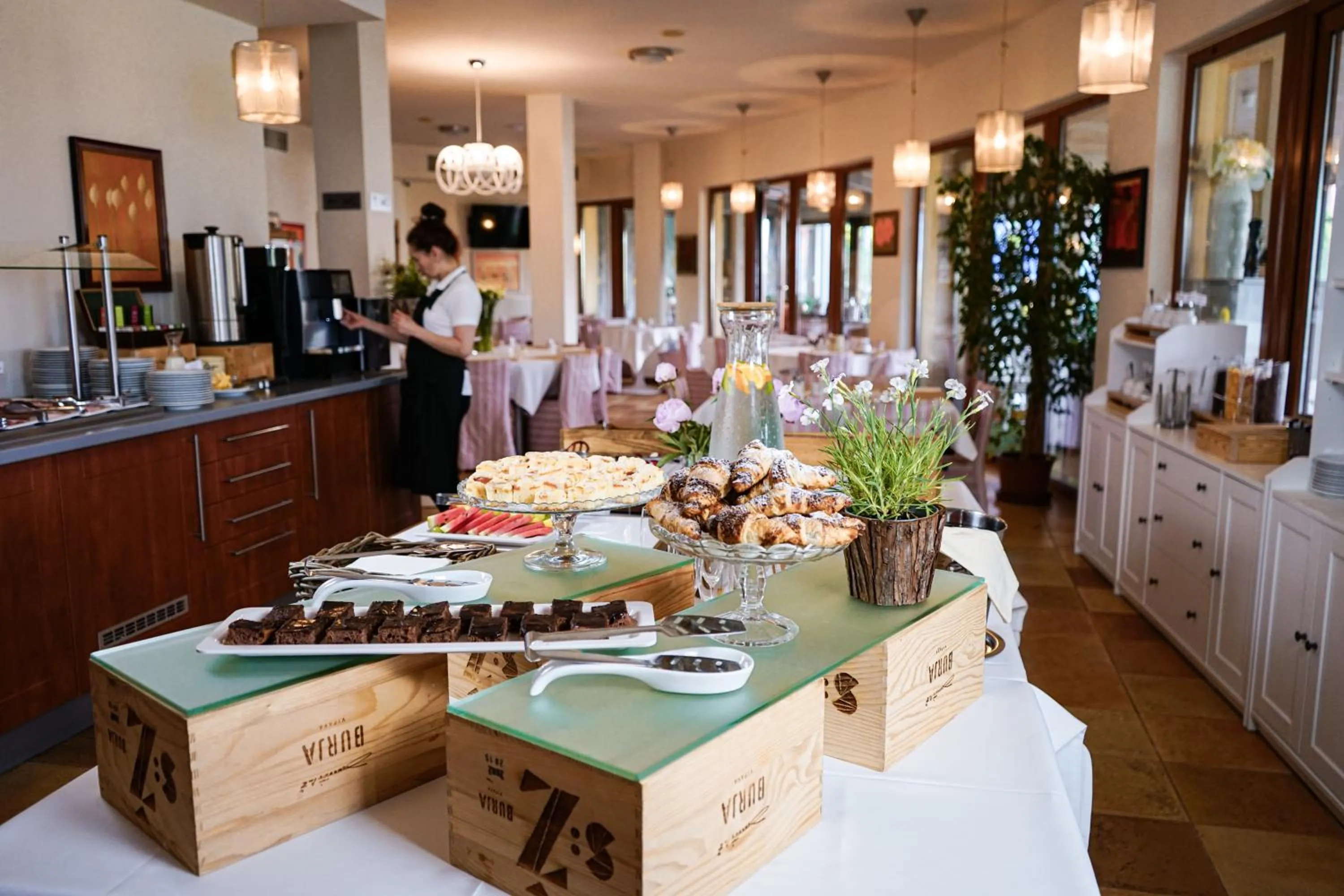 Breakfast in Hotel SLUNEČNÁ LOUKA