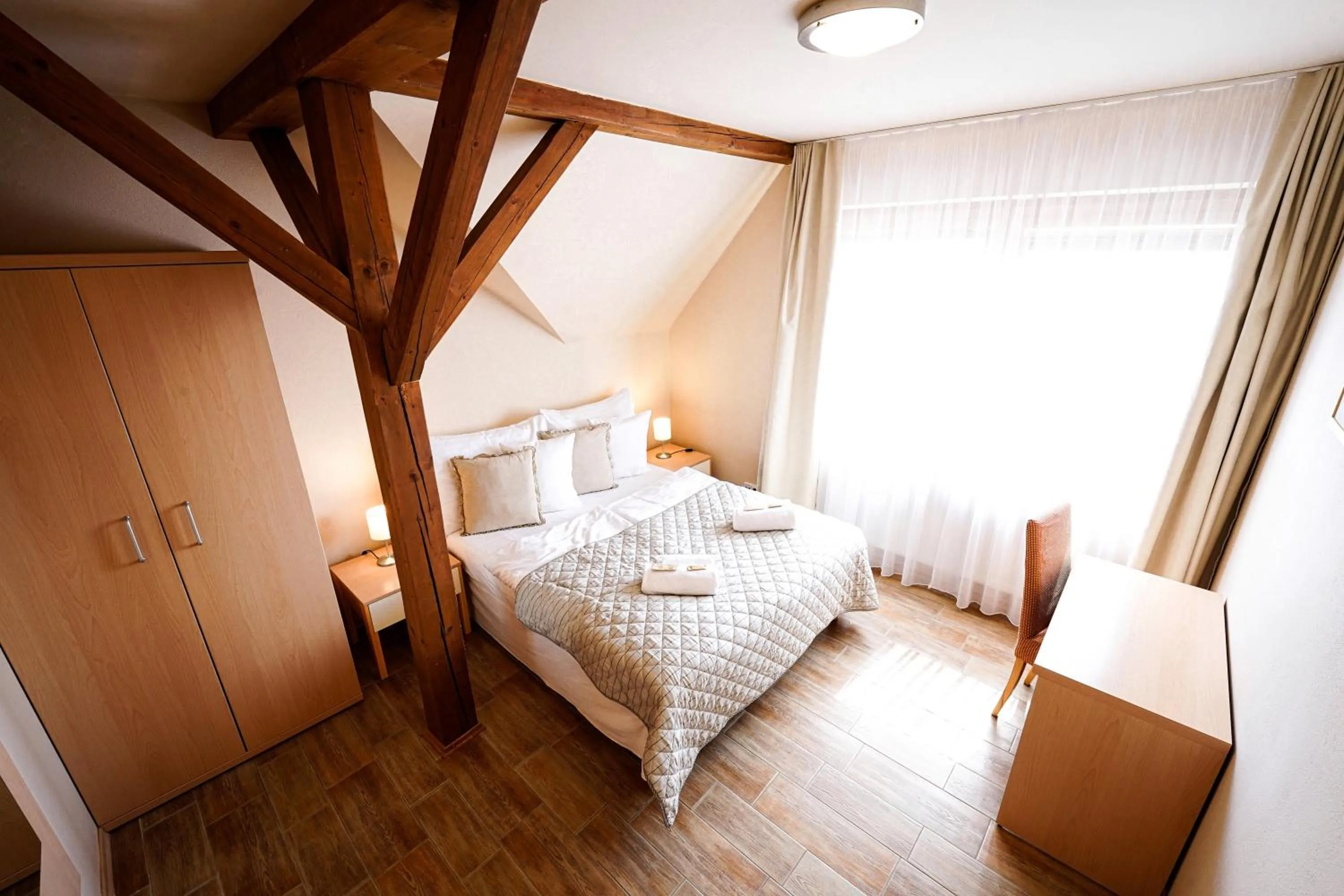 Bedroom, Bed in Hotel SLUNEČNÁ LOUKA