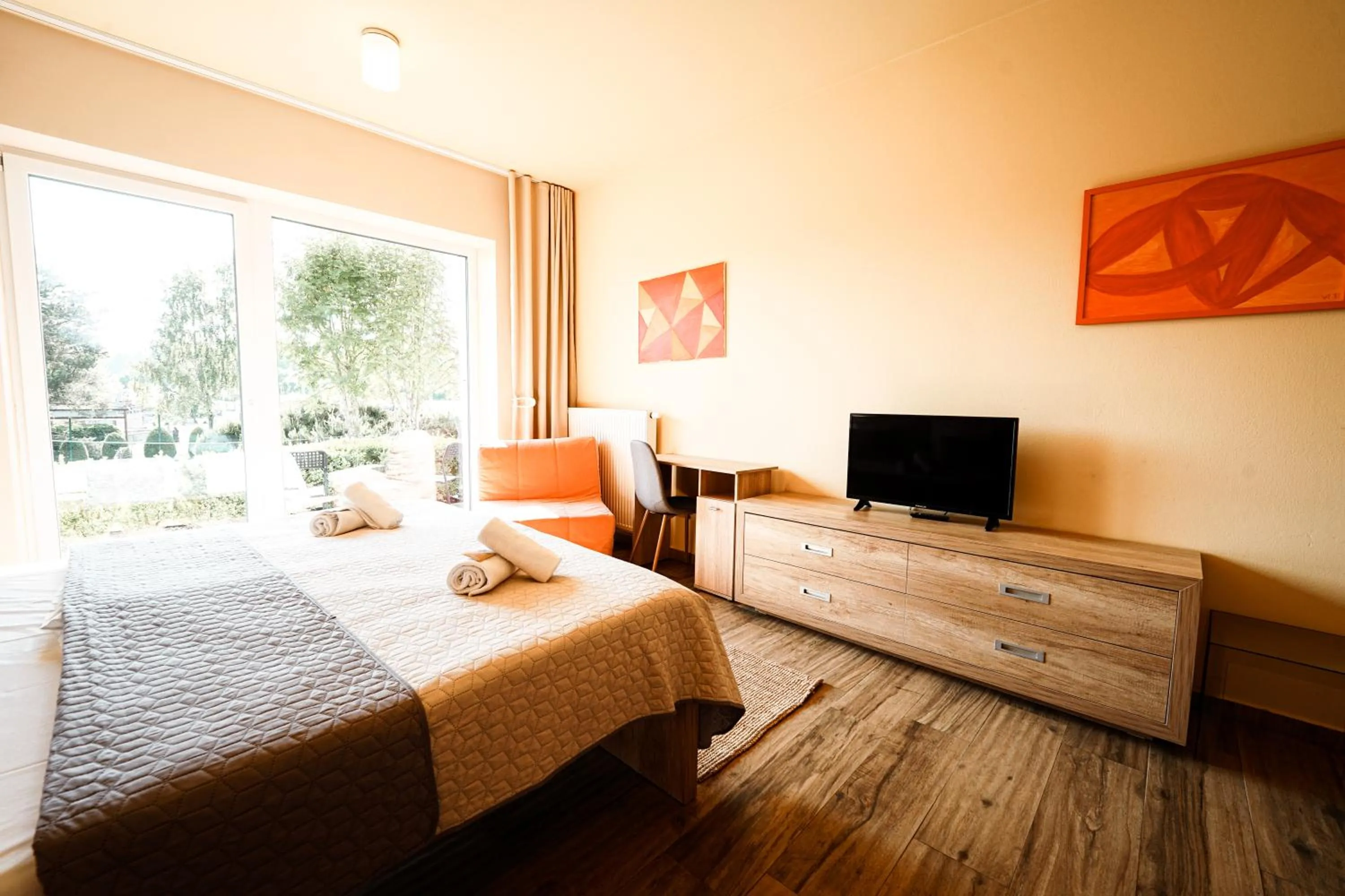 Bedroom, Bed in Hotel SLUNEČNÁ LOUKA