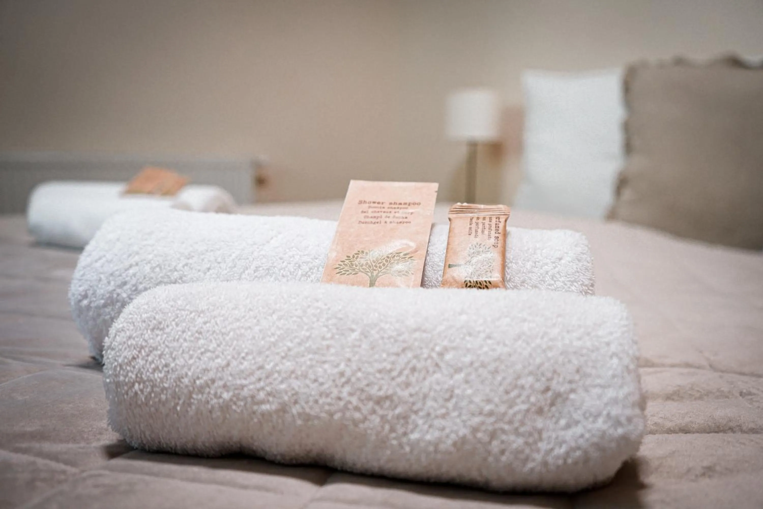 towels, Bed in Hotel SLUNEČNÁ LOUKA
