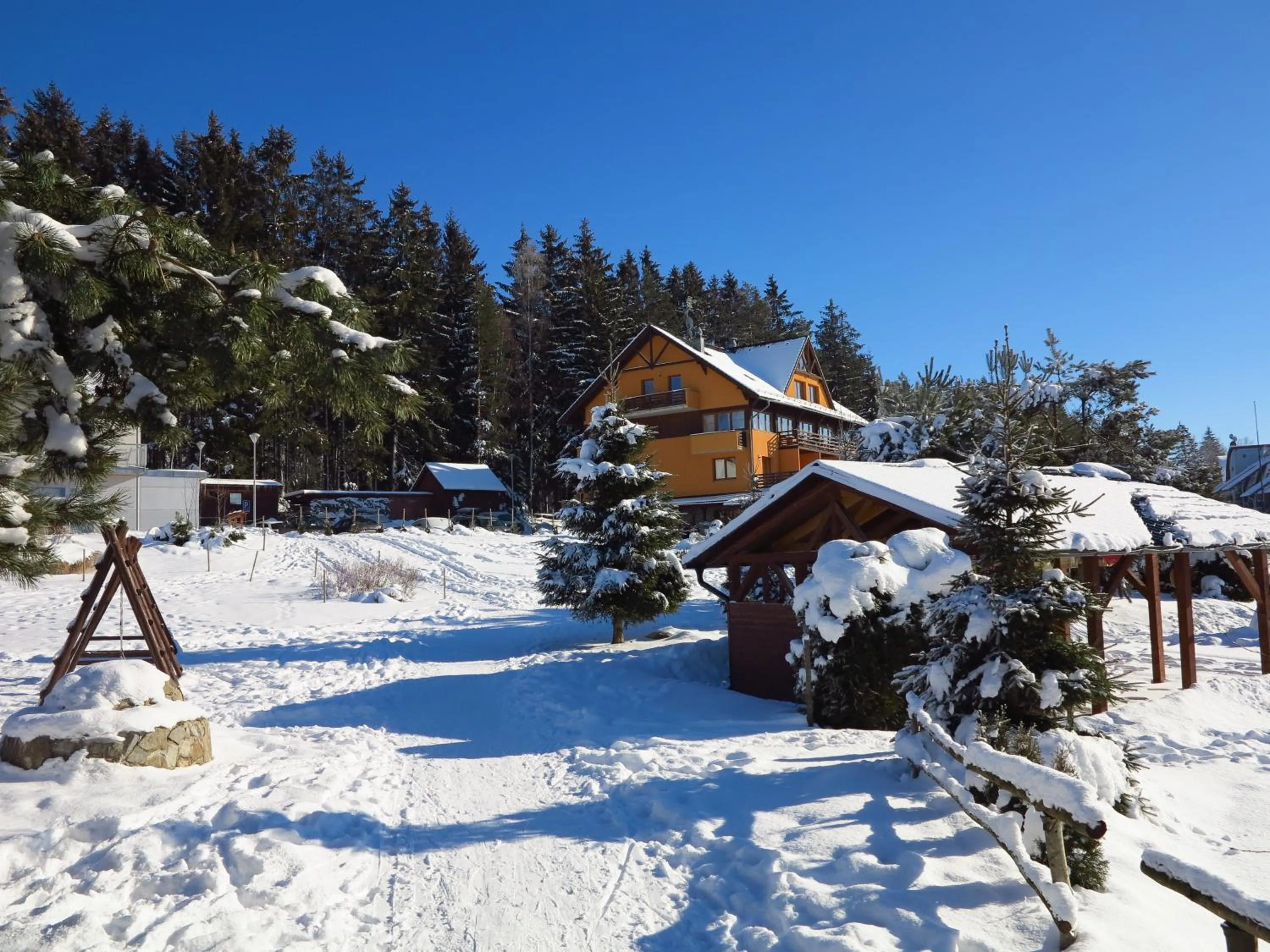 Facade/entrance in Hotel SLUNEČNÁ LOUKA