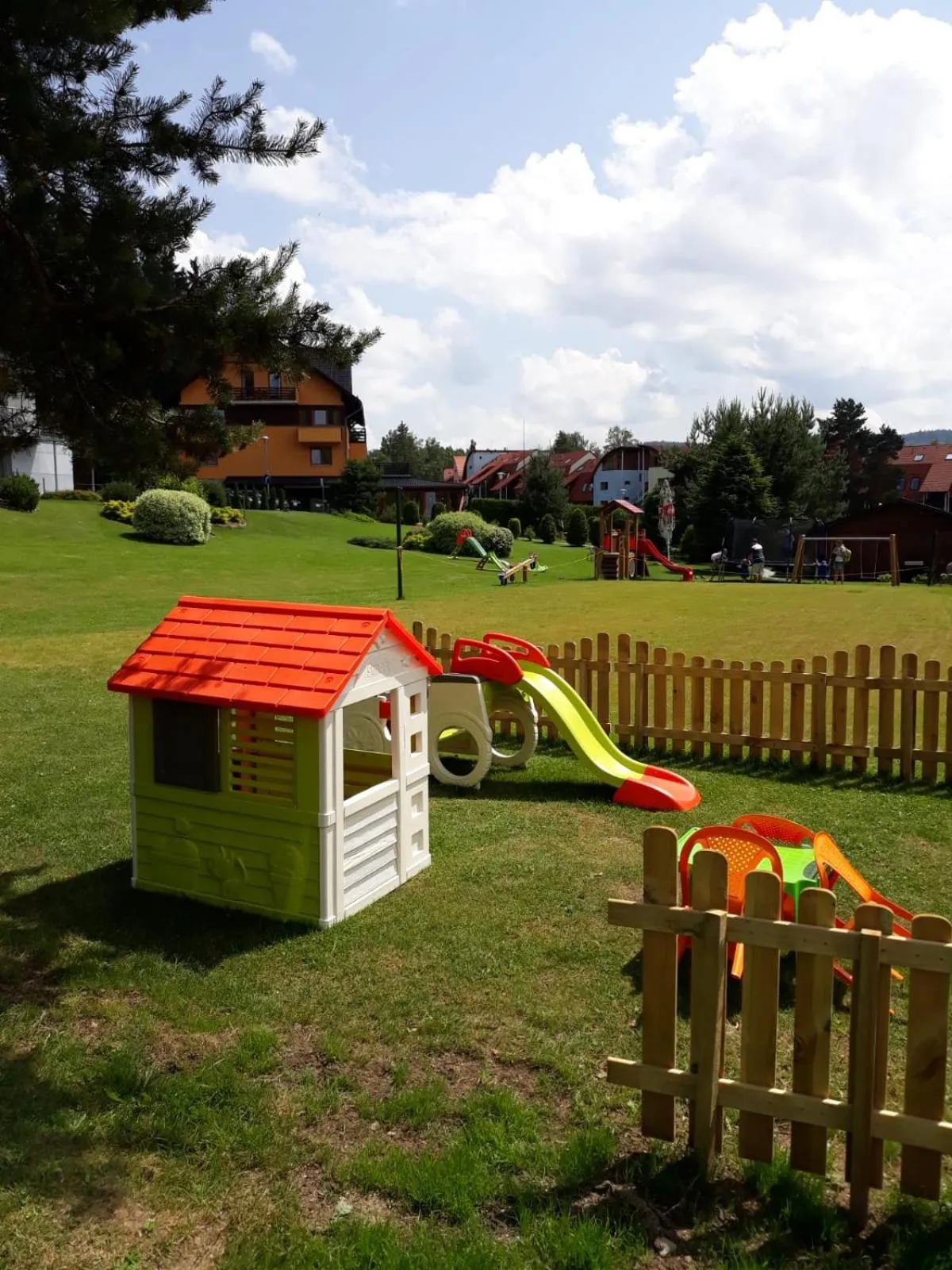 Children play ground in Hotel SLUNEČNÁ LOUKA