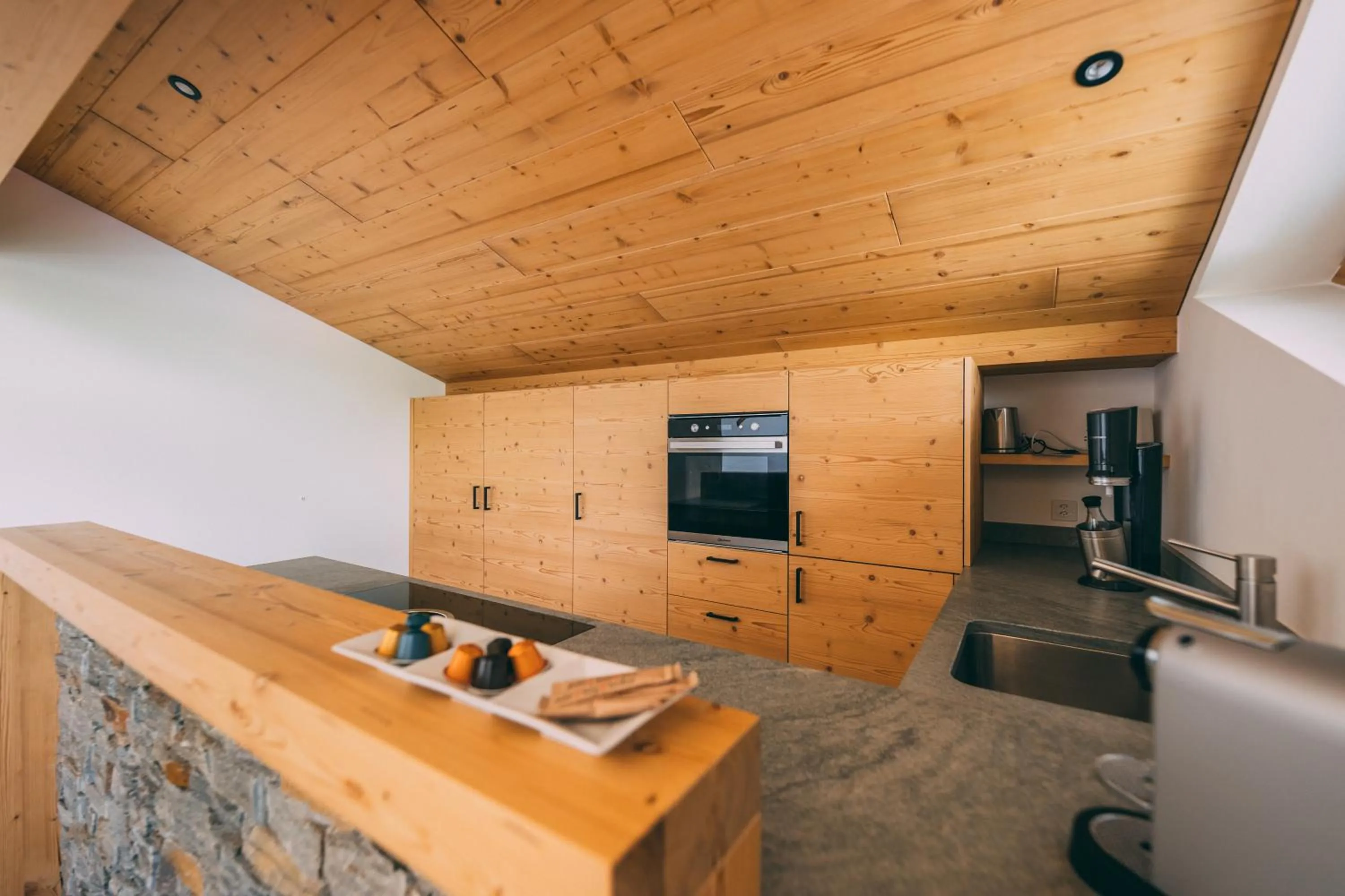 Kitchen or kitchenette in Apart Lodge belMont