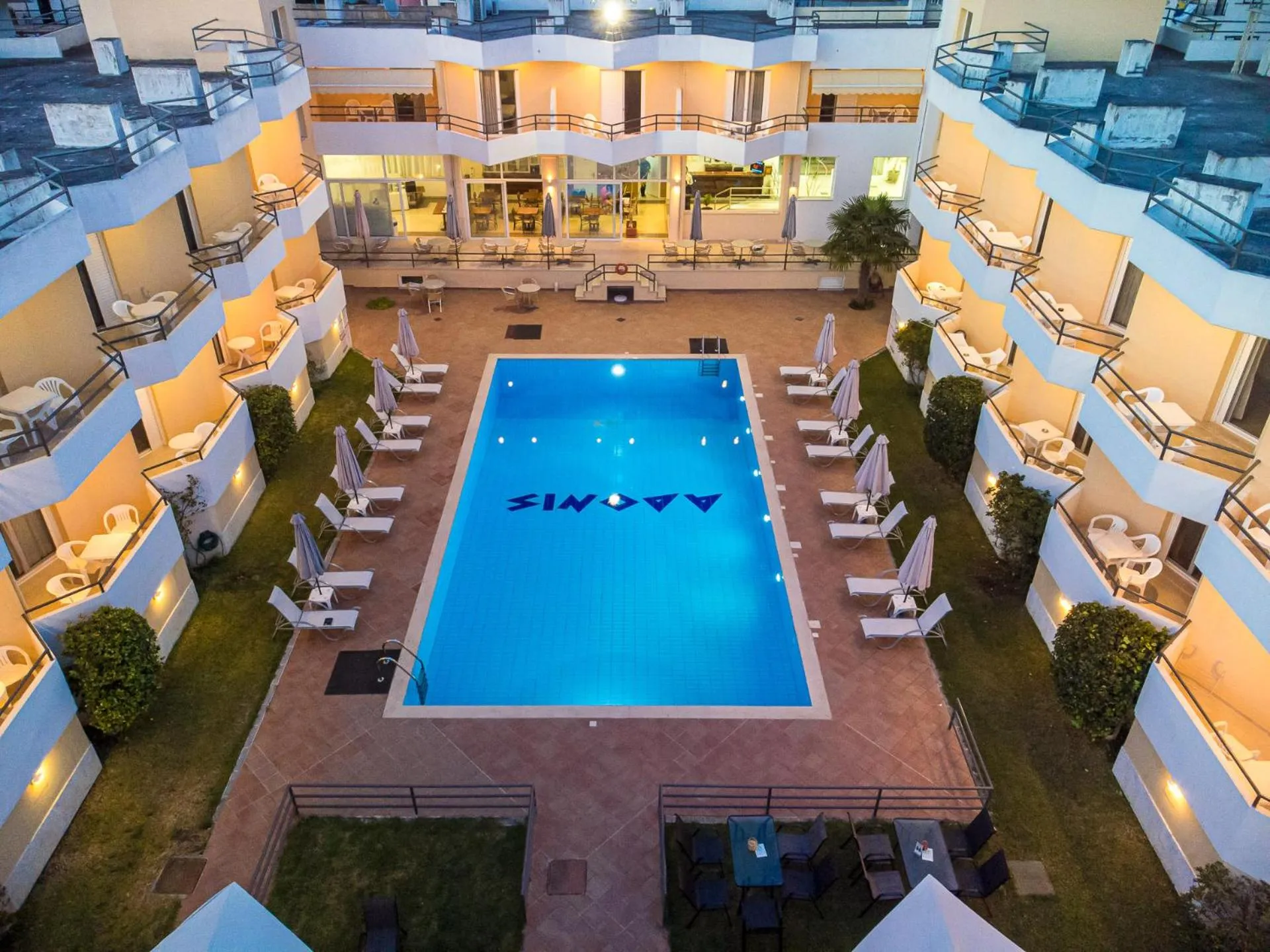 Property building in Adonis Hotel