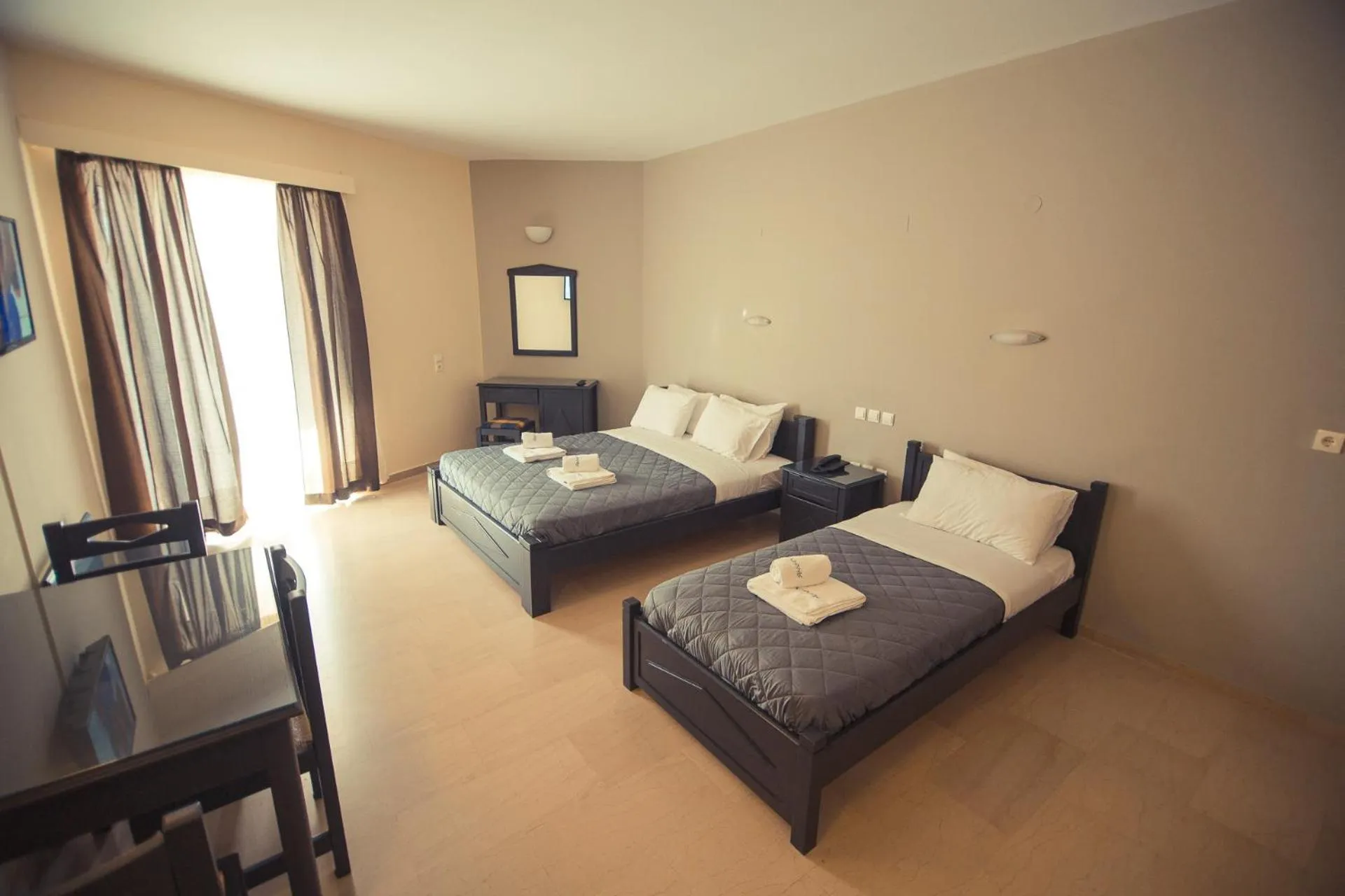 Photo of the whole room, Bed in Adonis Hotel