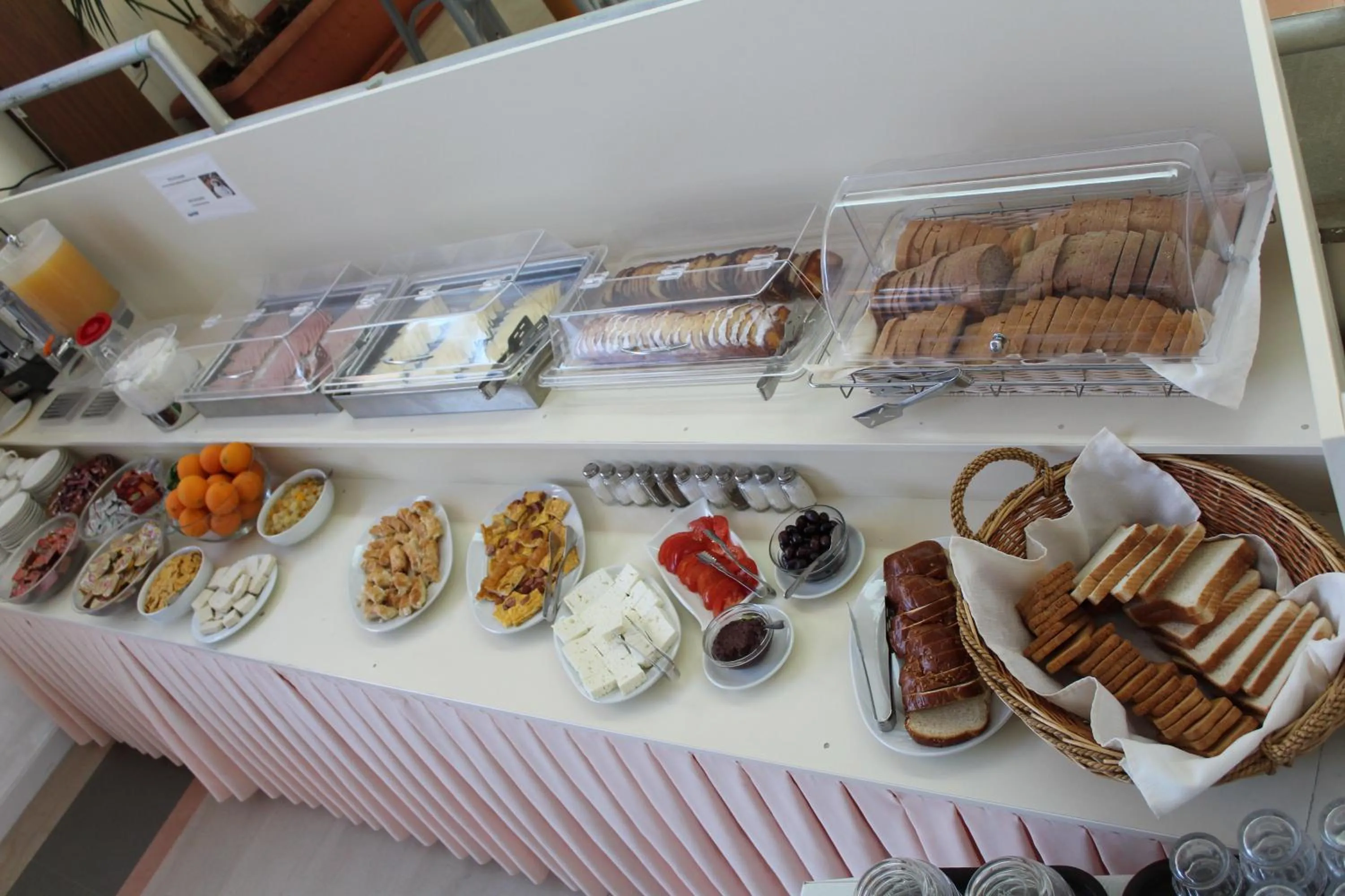 Dining area in Adonis Hotel