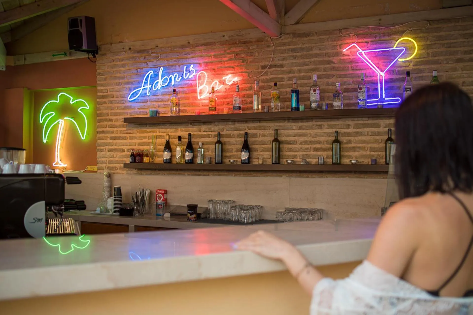 Lounge or bar in Adonis Hotel