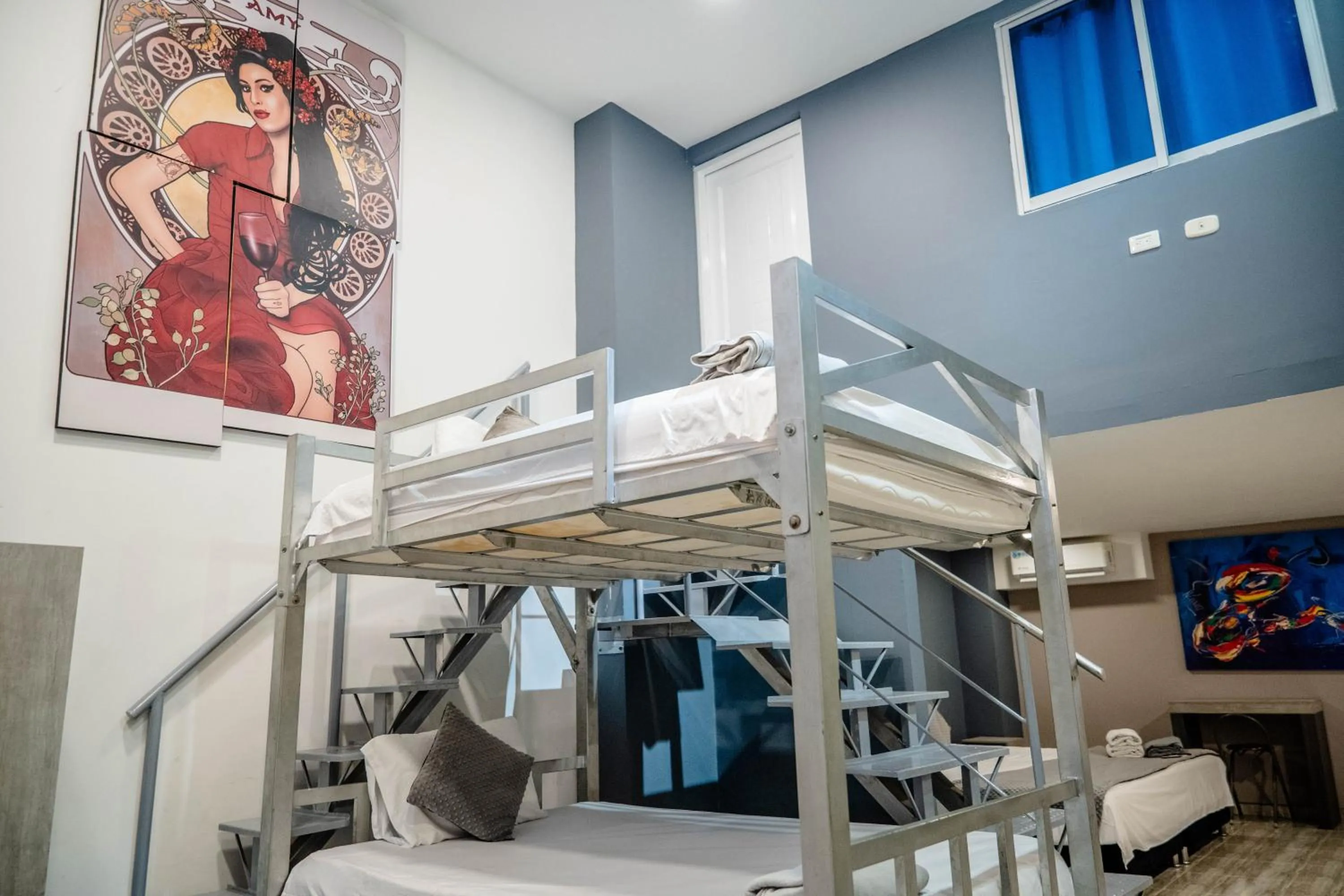 Bed in Bahia 79 Apartasuites Cerca al Centro