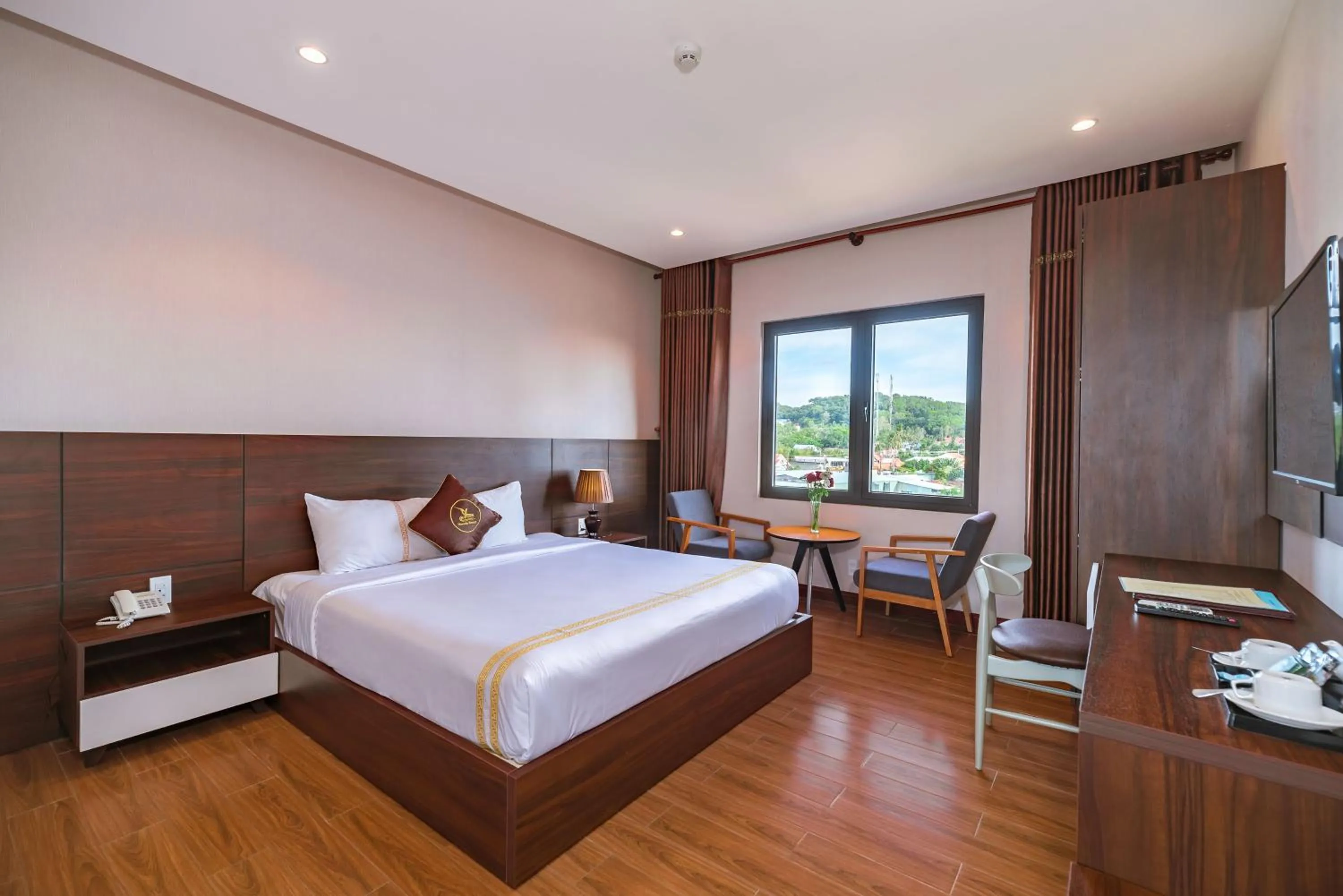 View (from property/room), Bed in Qualia Resort Phu Quoc