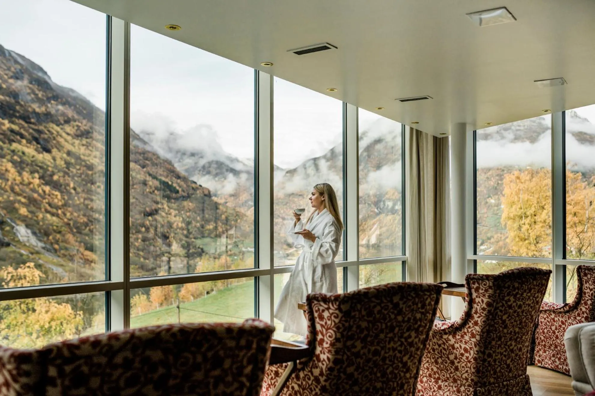 Spa and wellness centre/facilities in Hotel Union Geiranger Bad & Spa