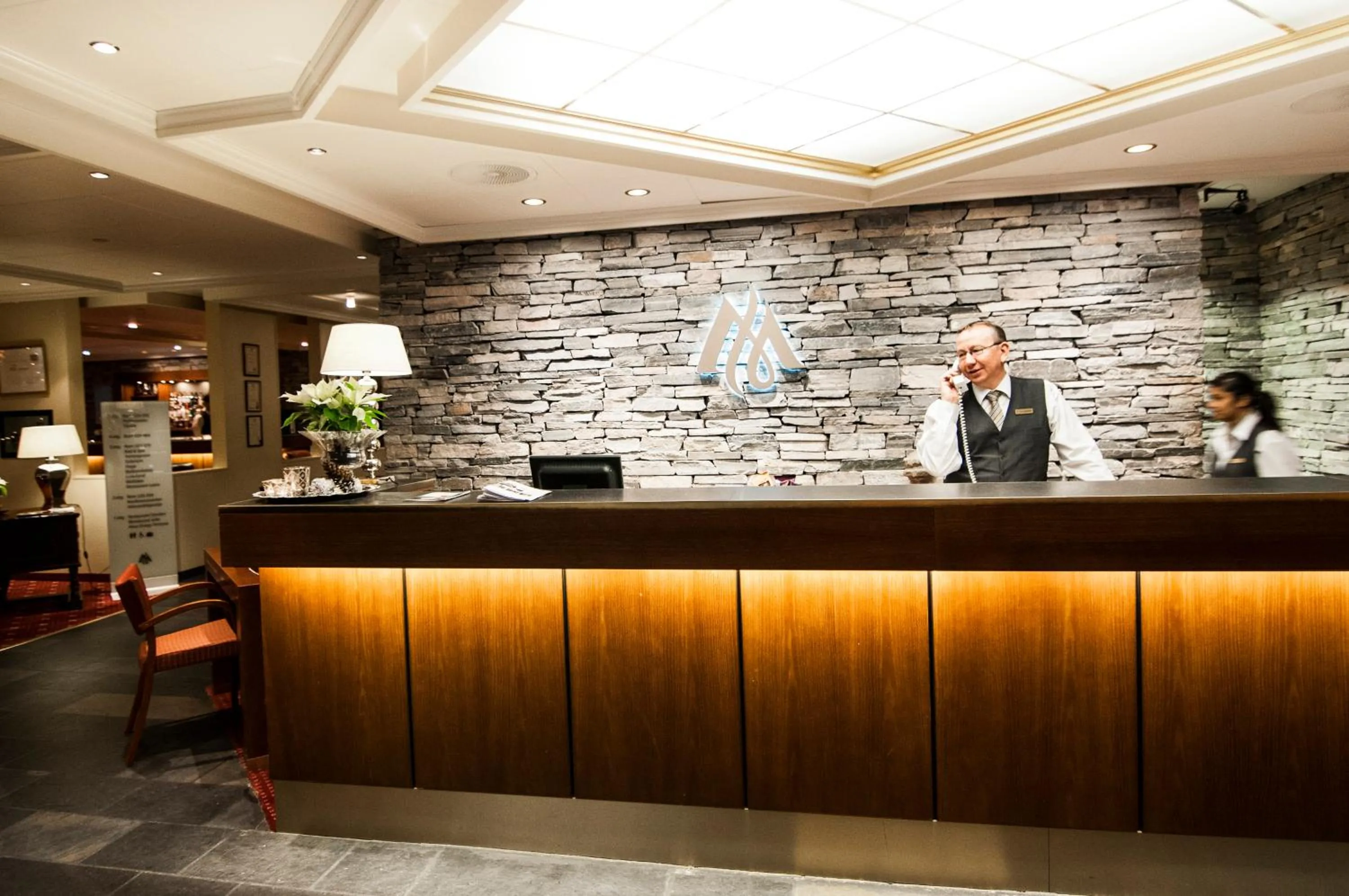 Lobby or reception in Hotel Union Geiranger Bad & Spa