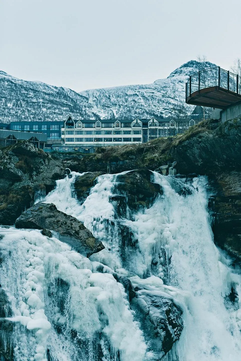 Natural landscape in Hotel Union Geiranger Bad & Spa