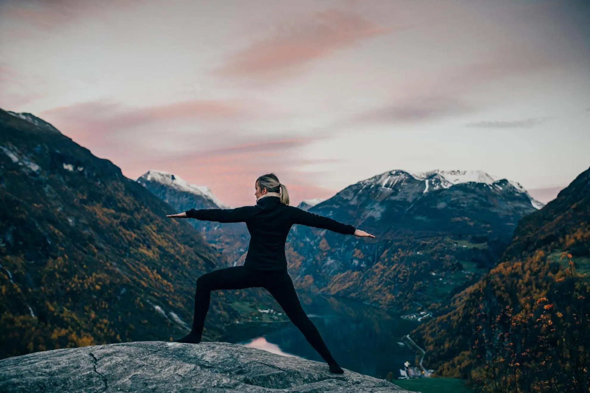 Natural landscape in Hotel Union Geiranger Bad & Spa