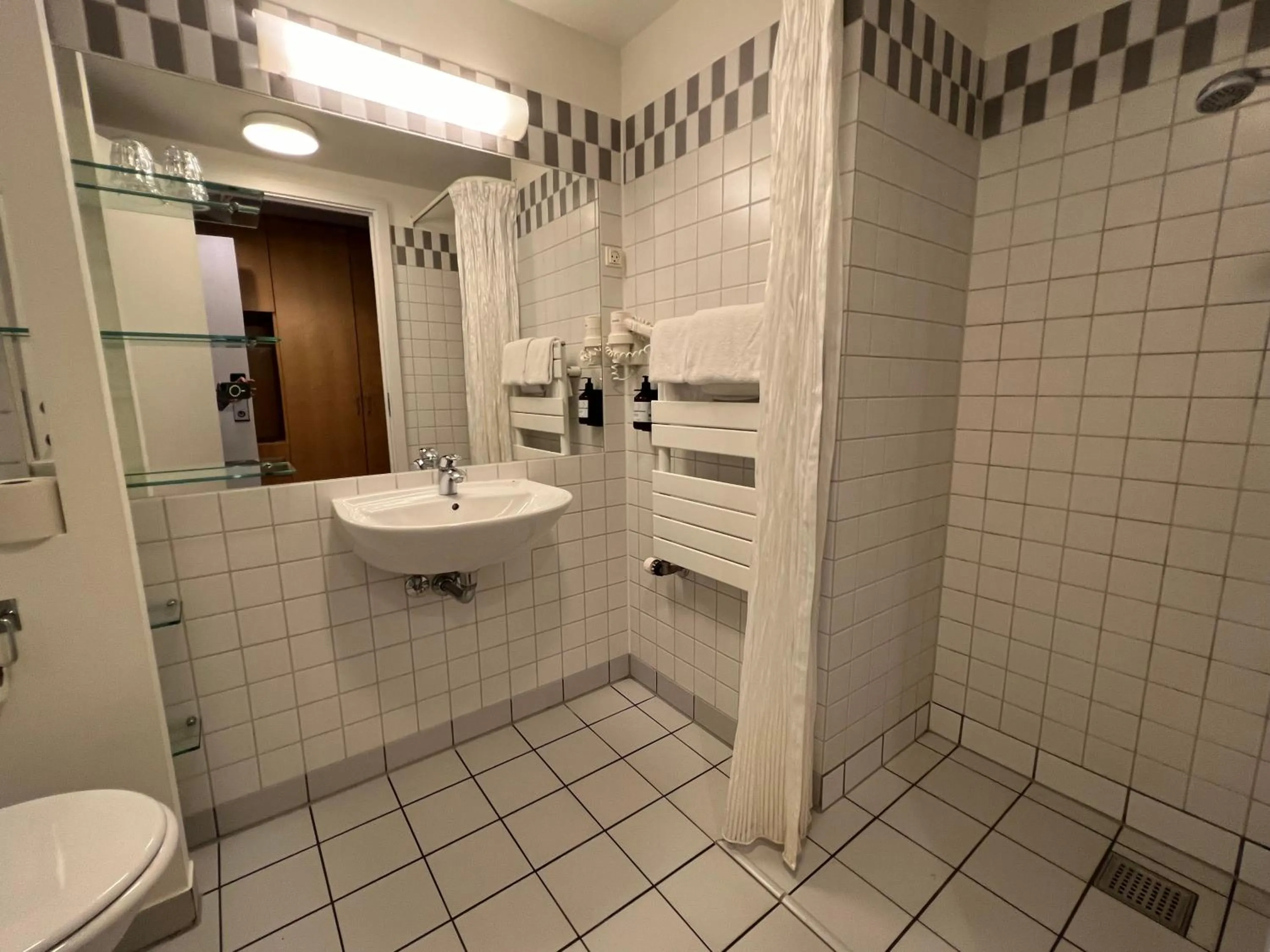 Bathroom in Vingsted Hotel & Konferencecenter