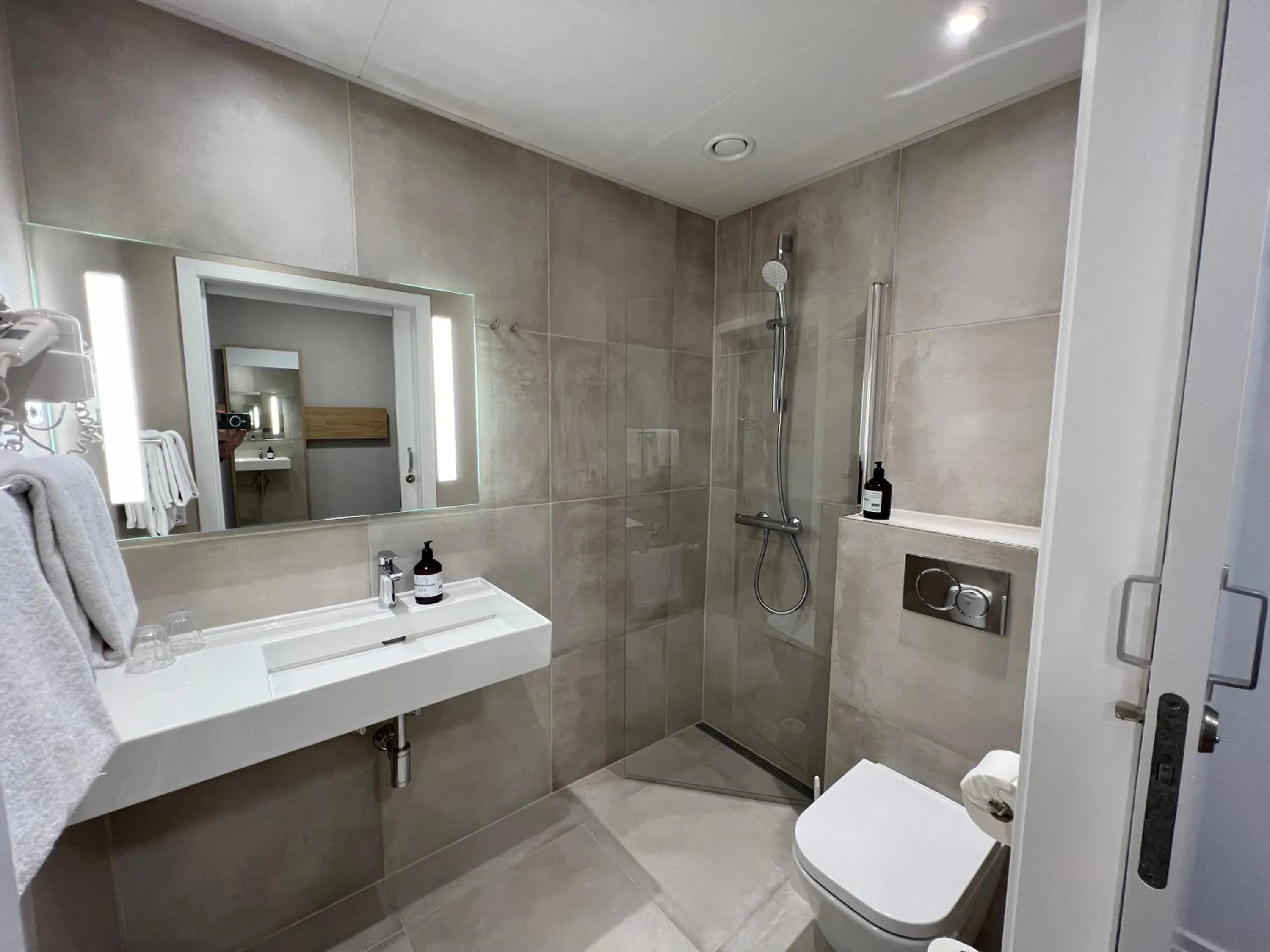 Shower in Vingsted Hotel & Konferencecenter