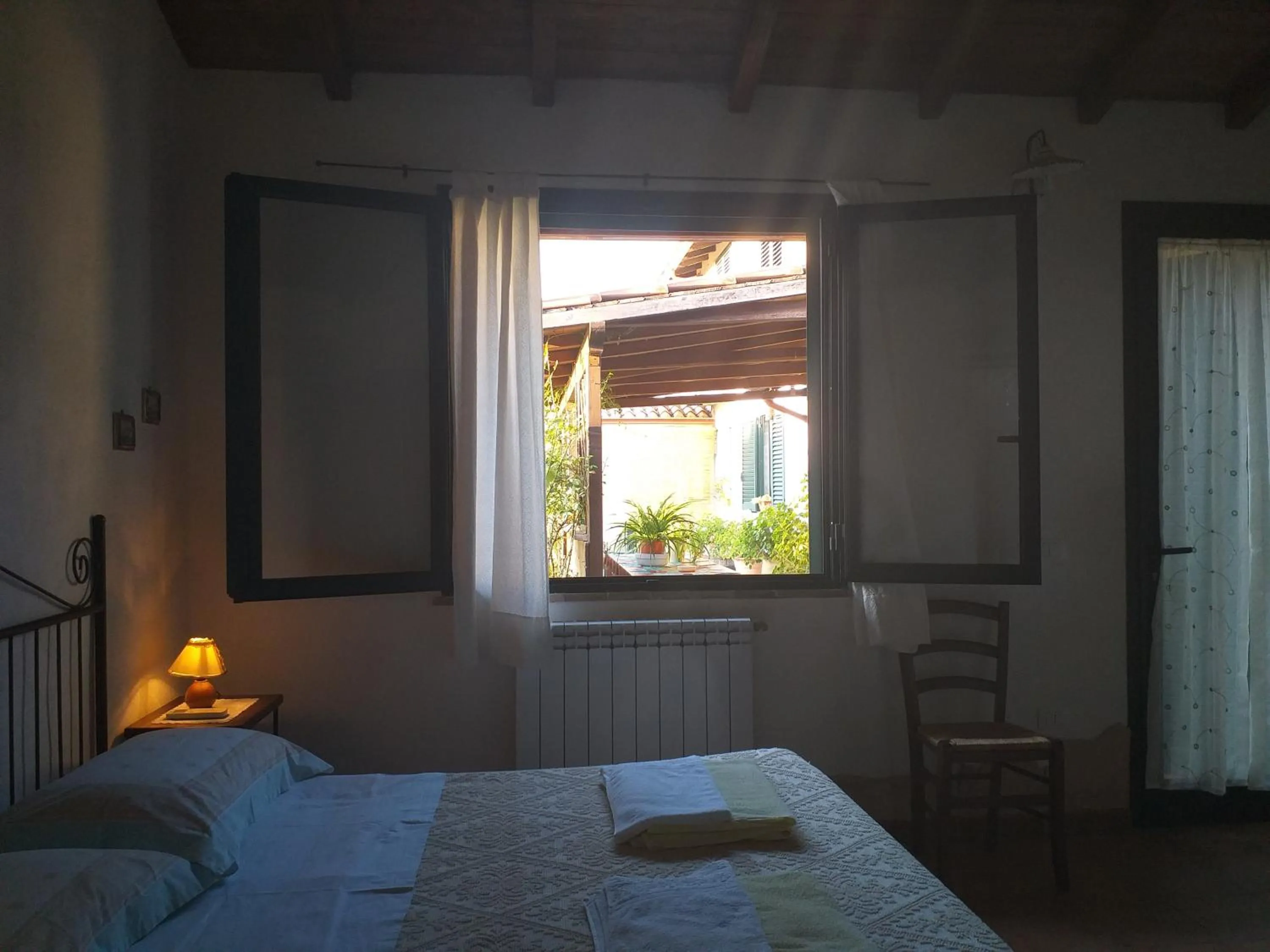 Triple Room with Garden View - single occupancy in B&B Is Camminantis