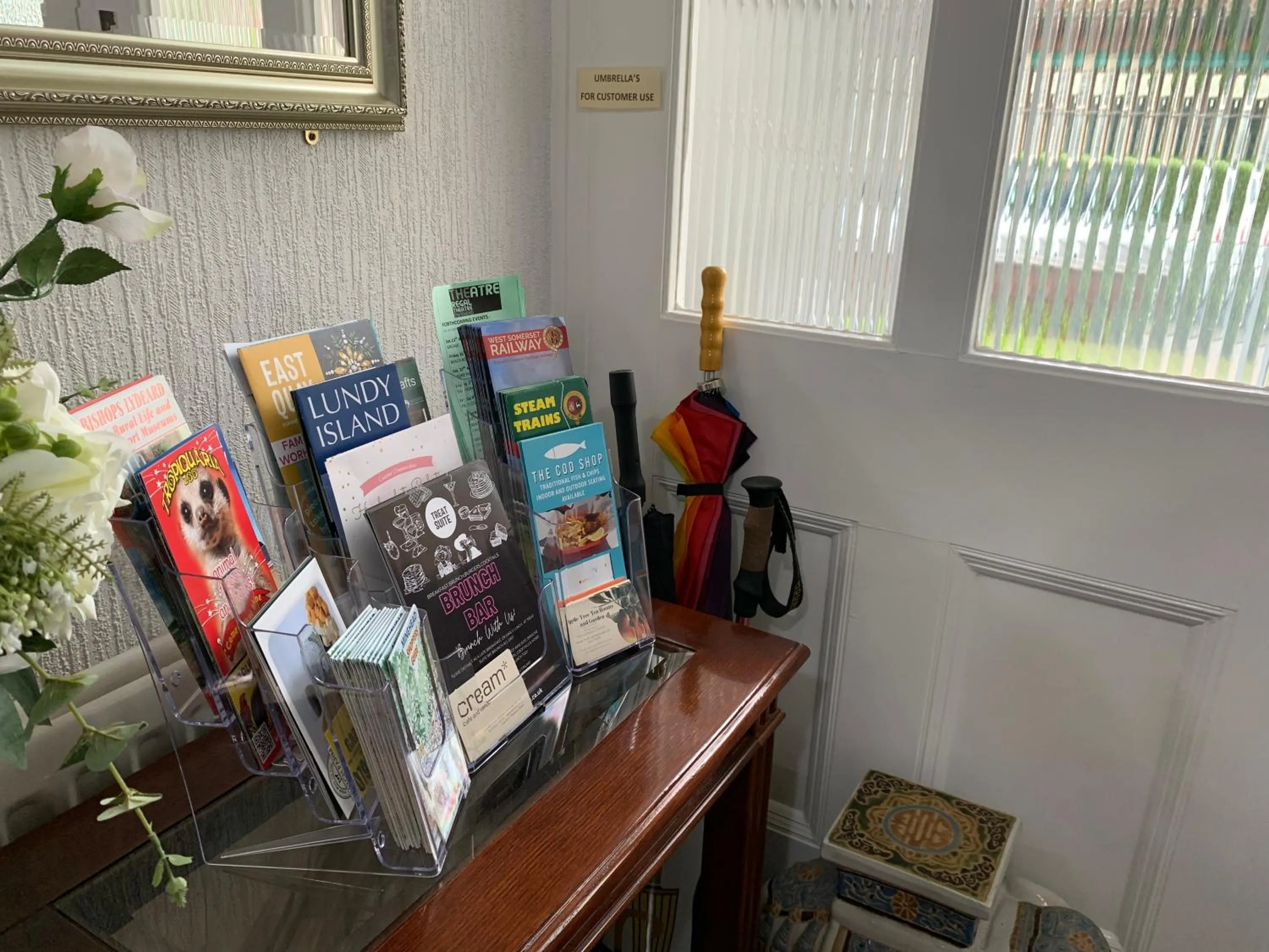 Lobby or reception in Waverley B & B