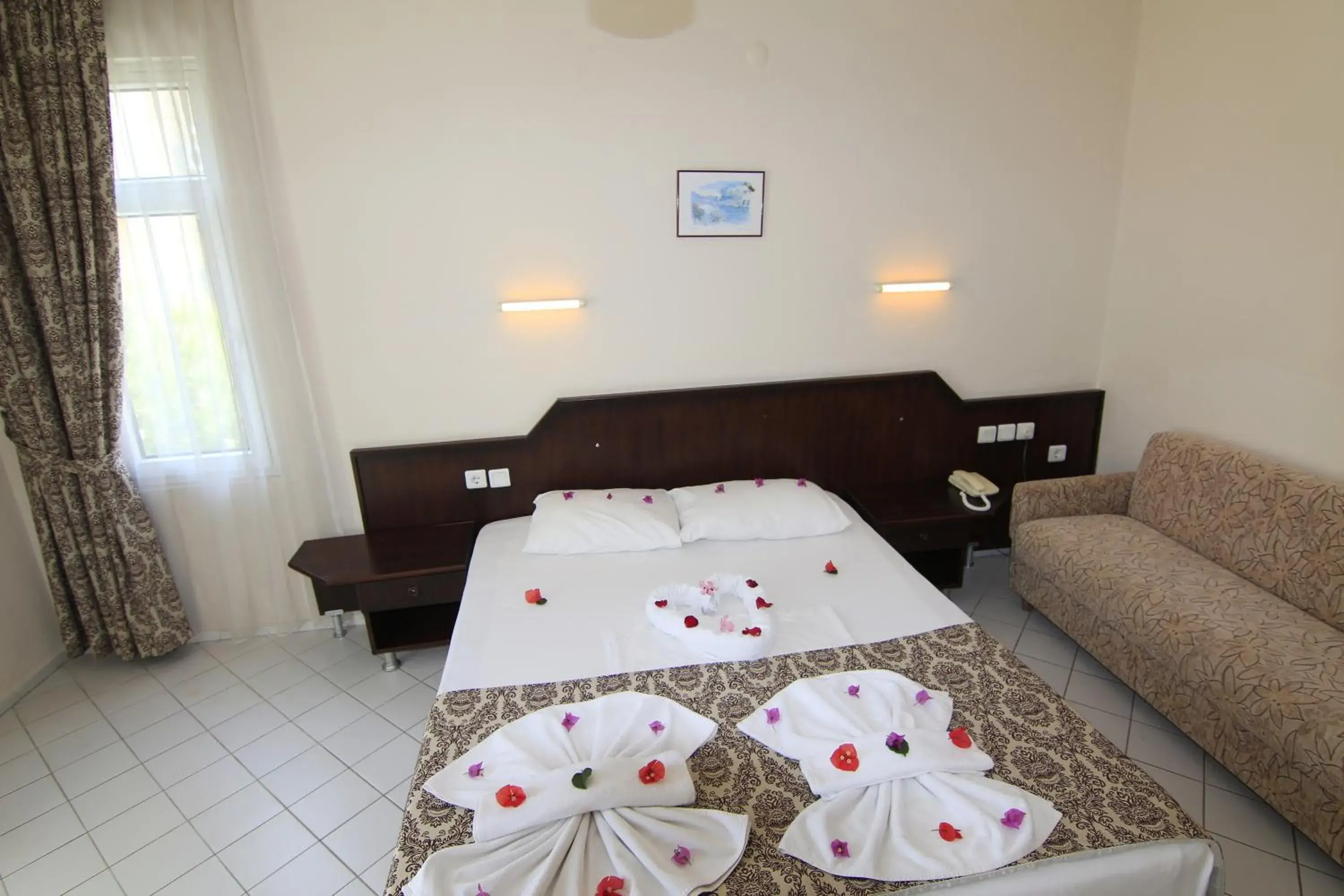 Bed in Bariscan Hotel Bed in Bariscan Hotel