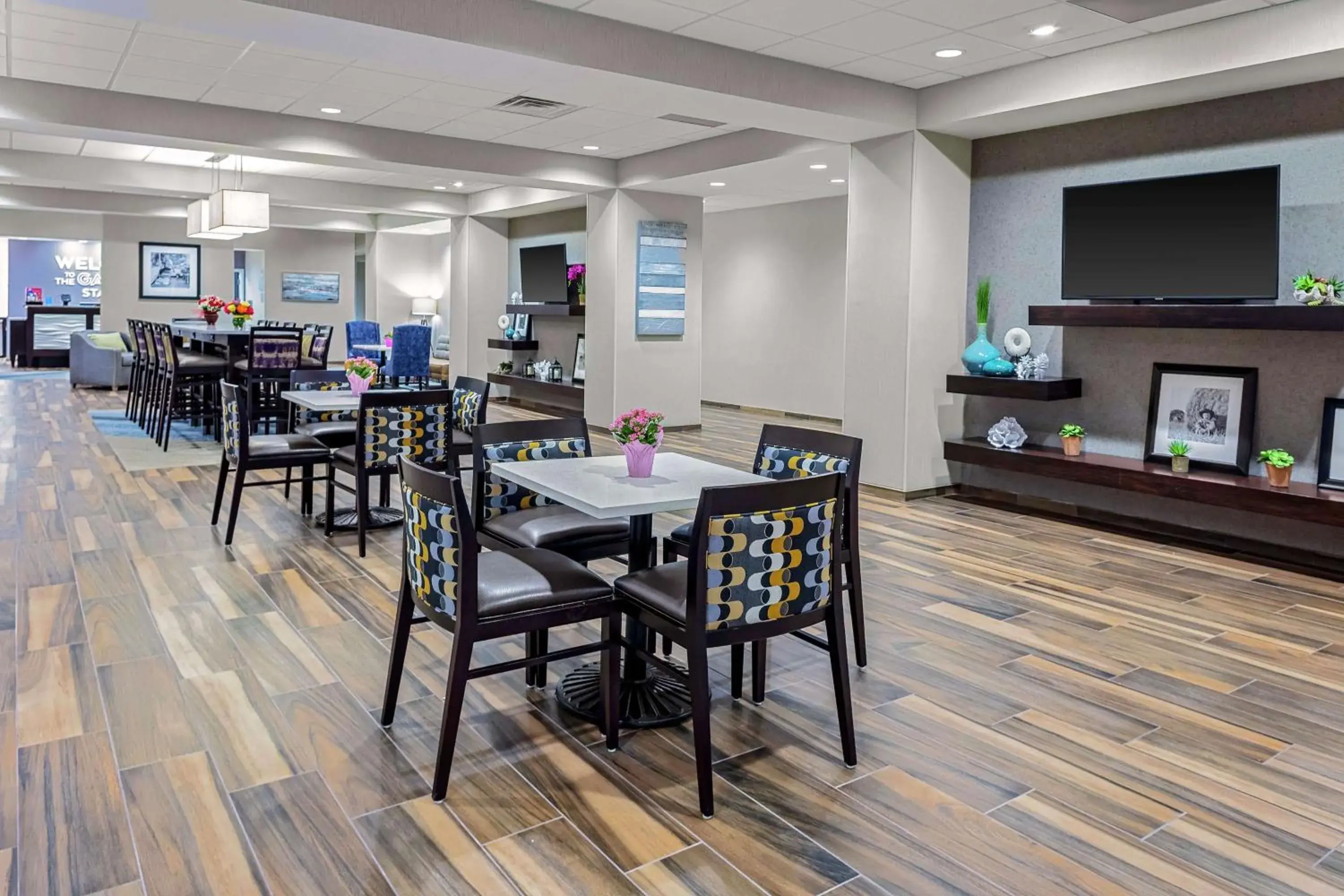 Lobby or reception in Hampton Inn Cranbury Lobby or reception in Hampton Inn Cranbury
