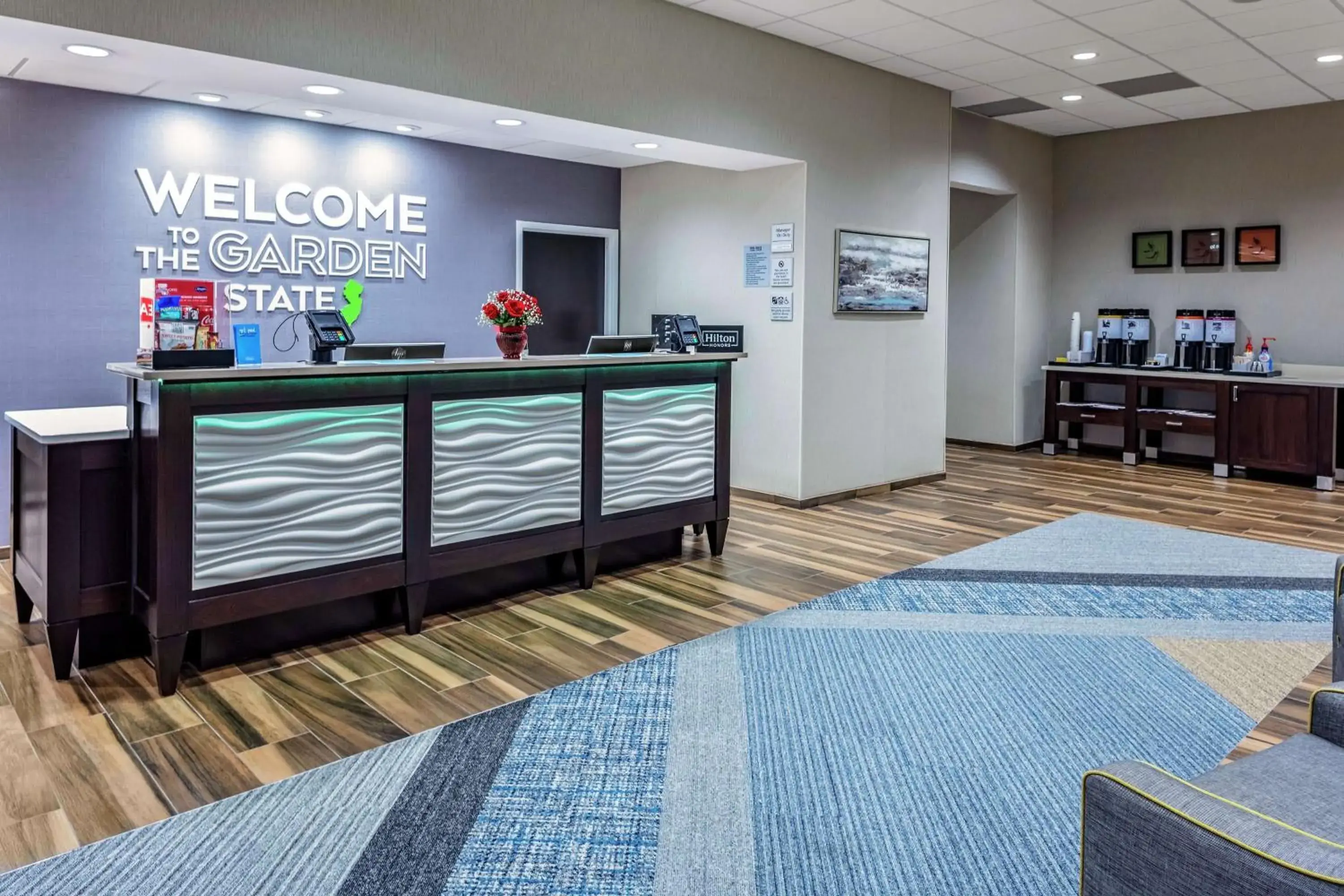 Lobby or reception in Hampton Inn Cranbury Lobby or reception in Hampton Inn Cranbury