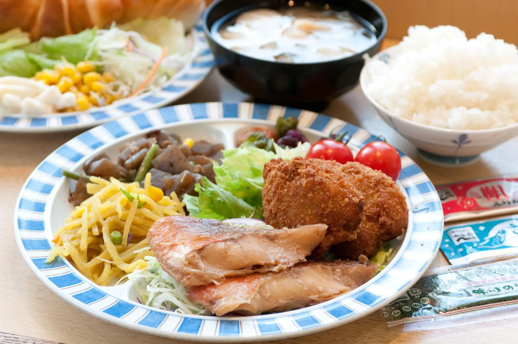 Breakfast in Super Hotel Fuji Inter