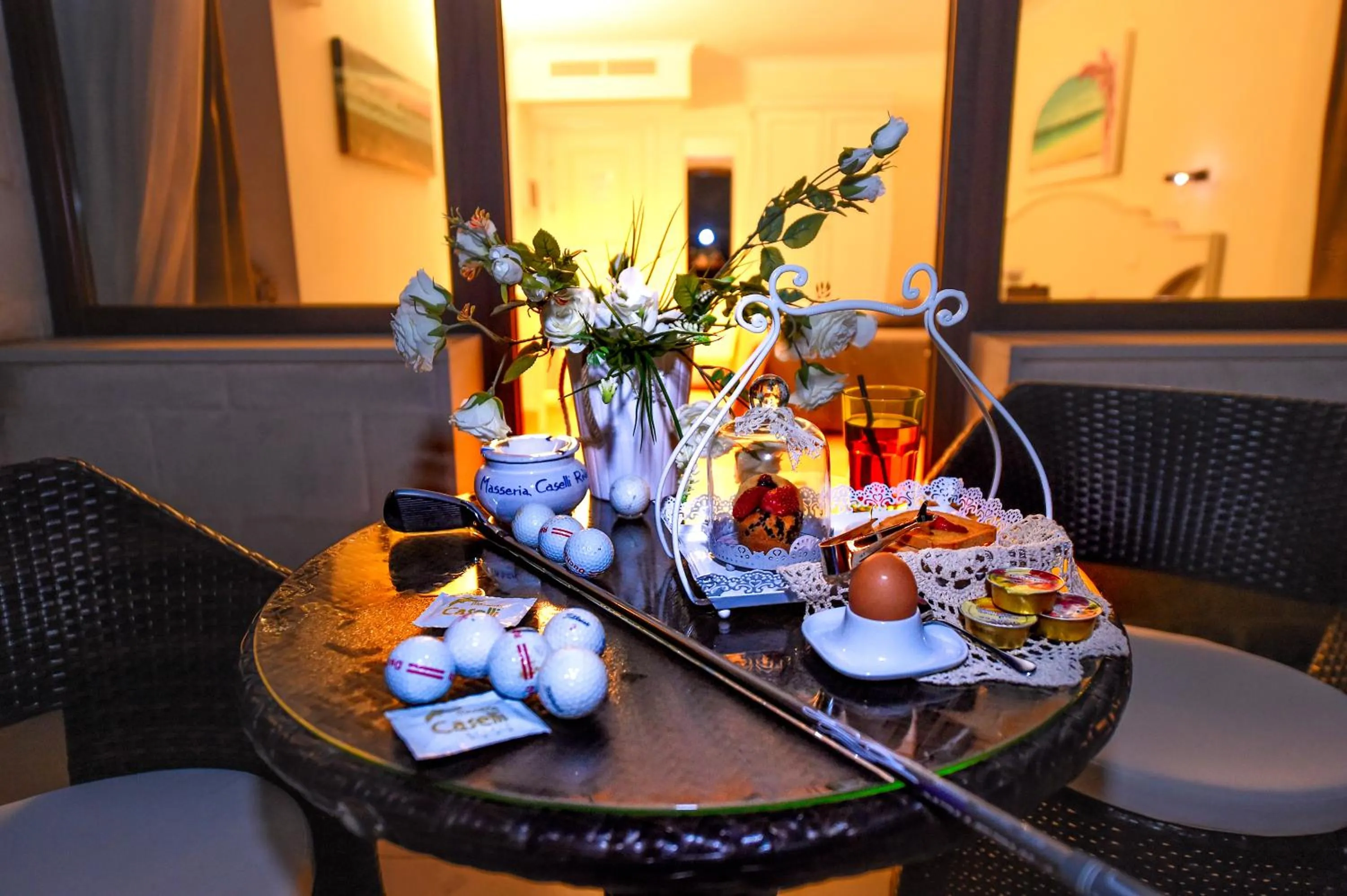 Food and drinks in Relais Masseria Caselli