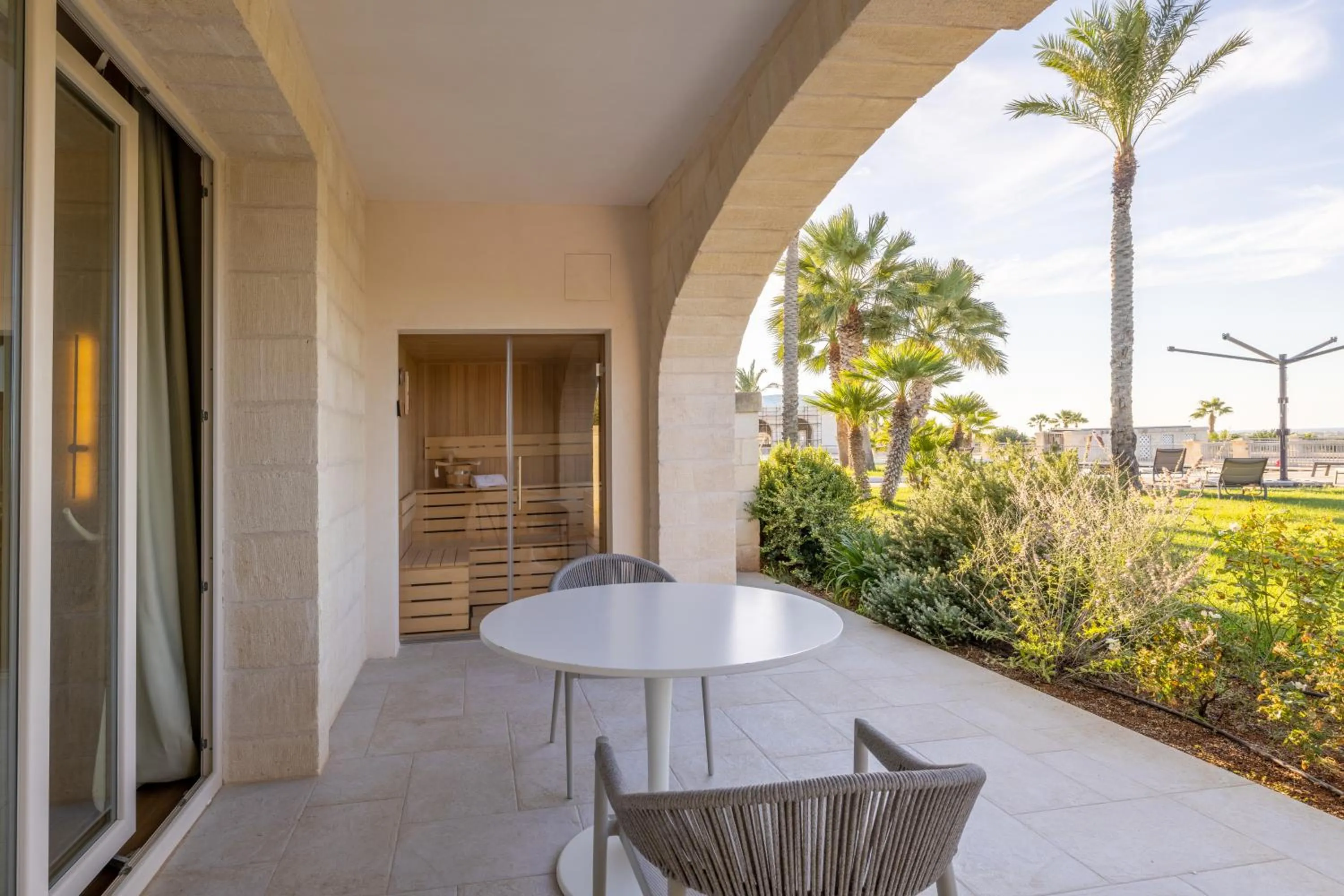 Patio in Relais Masseria Caselli