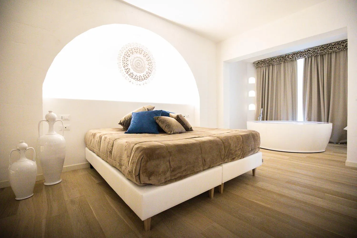 Bed in Relais Masseria Caselli